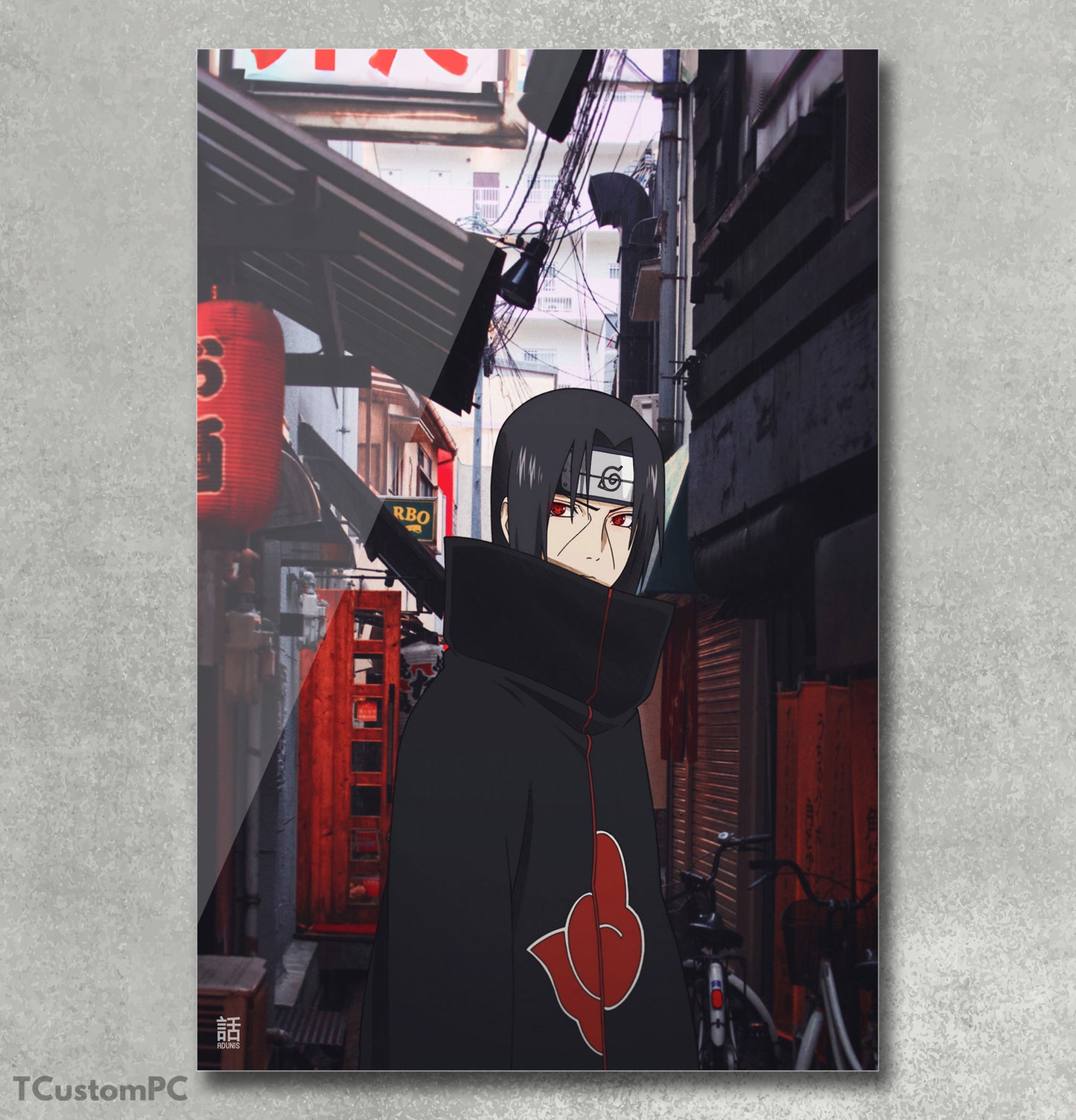 Itachi Uchihaa painting