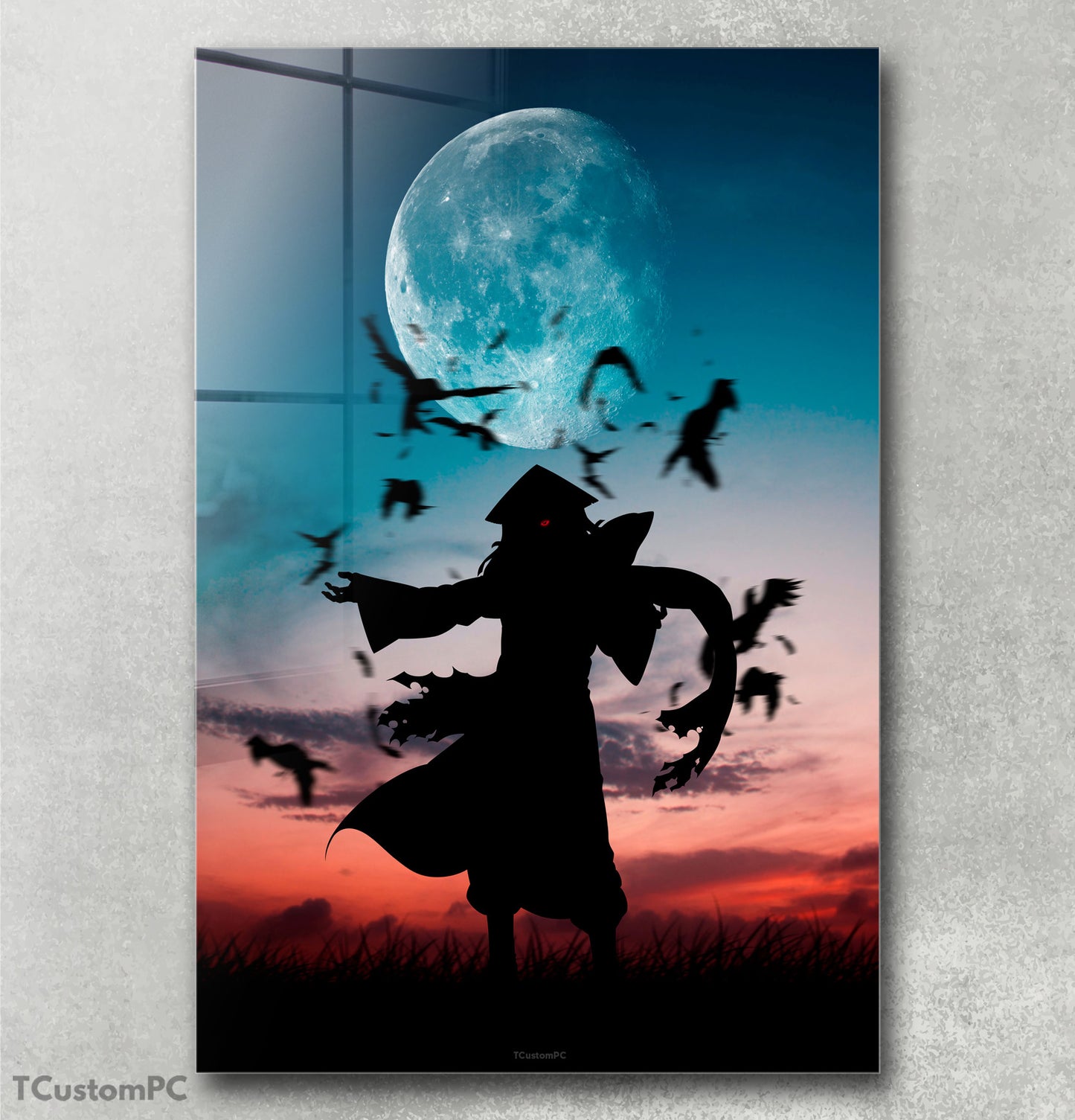 Pintura de manipulação de anime Itachi