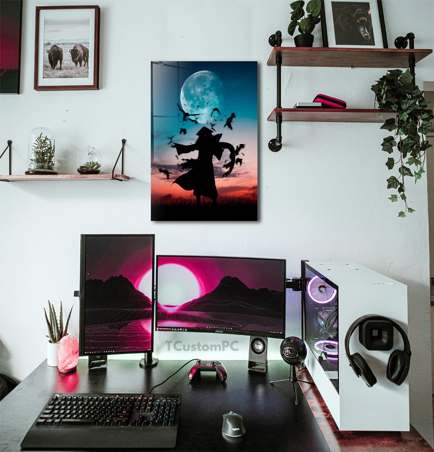 Pintura de manipulação de anime Itachi