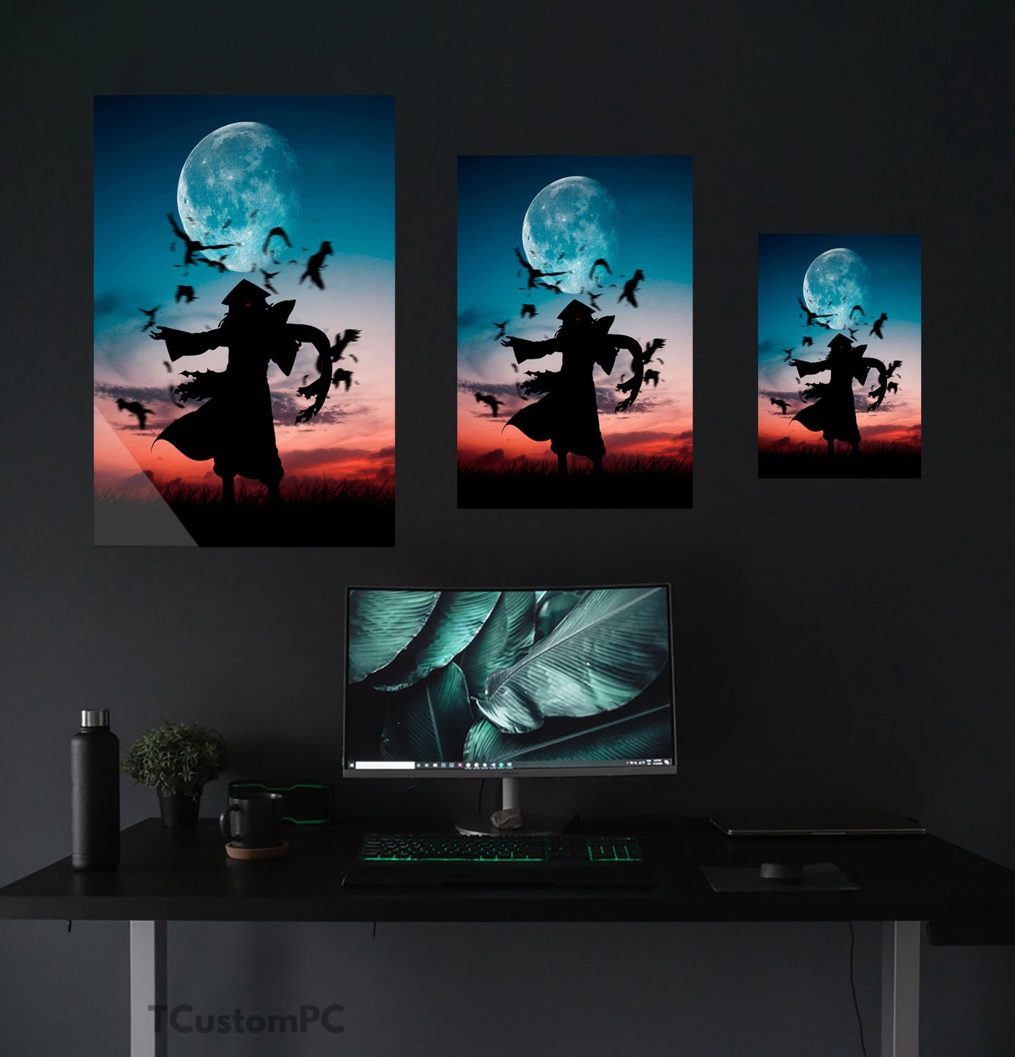 Pintura de manipulação de anime Itachi