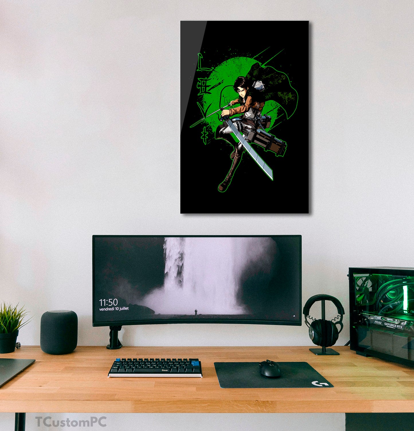 Frame Japan 2, Levi Attack on Titan