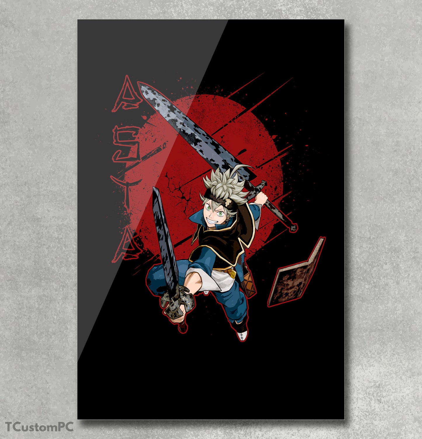 Japan 8 Asta Frame, Black Clover