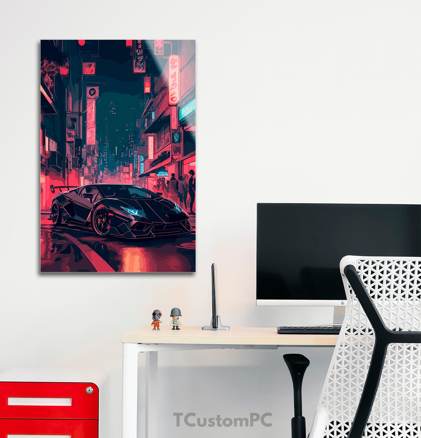 Cuadro Japanese Black Car300