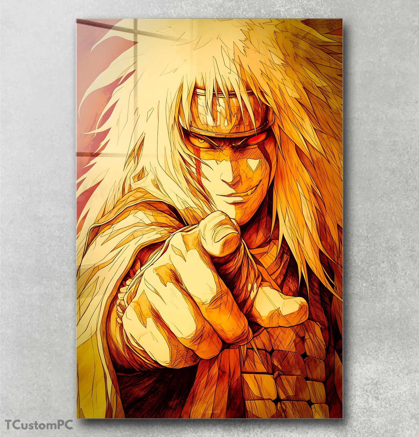 Cuadro Jiraiya naruto