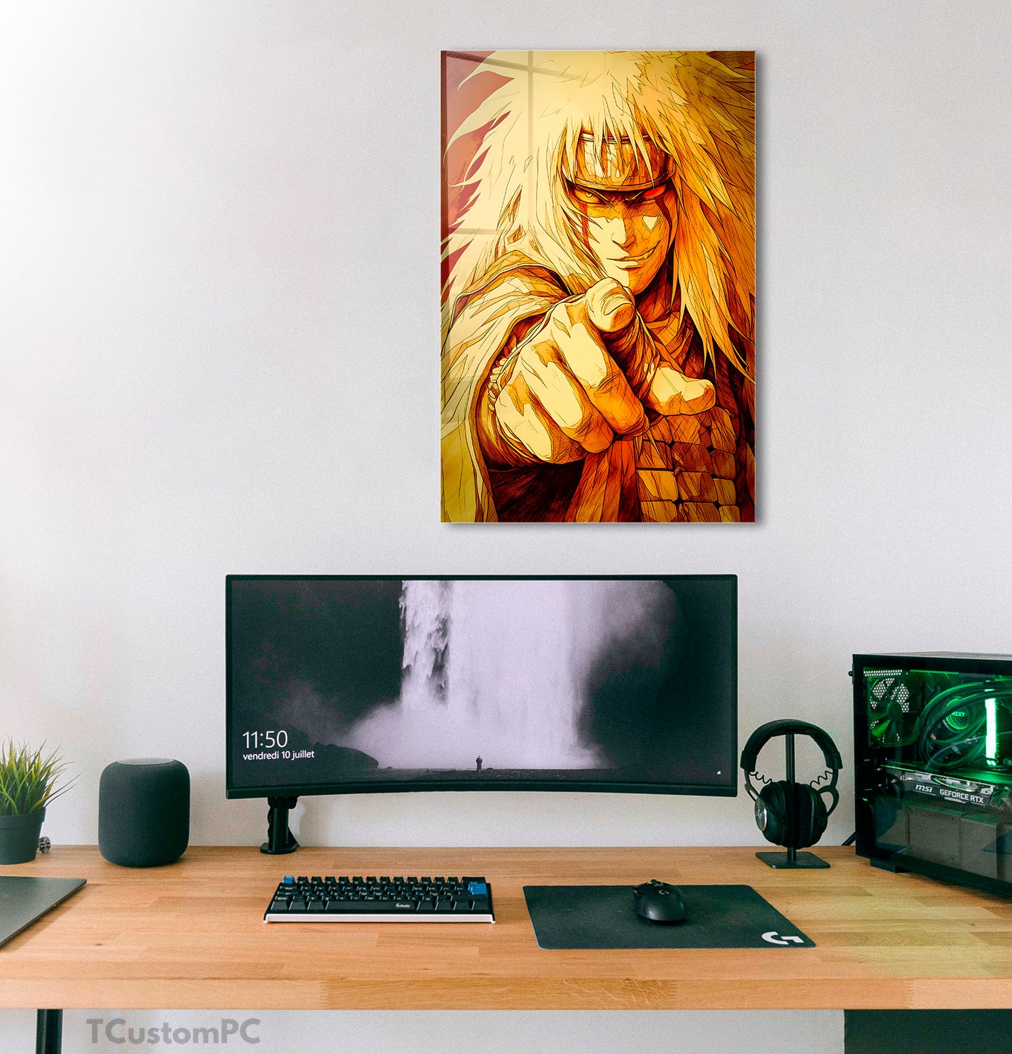 Cuadro Jiraiya naruto