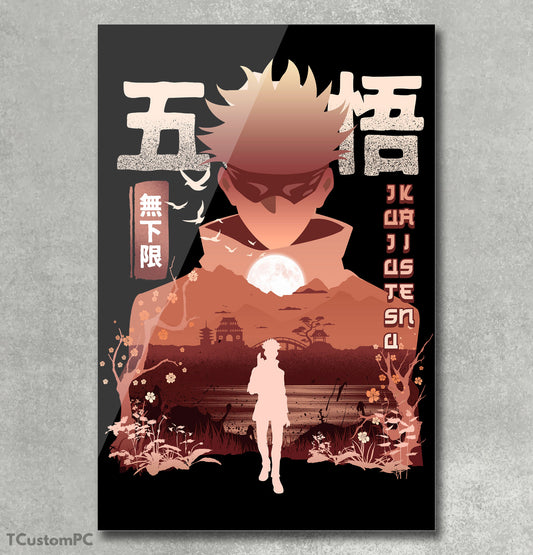 Cuadro Jujutsu Kaisen, Gojo satoru