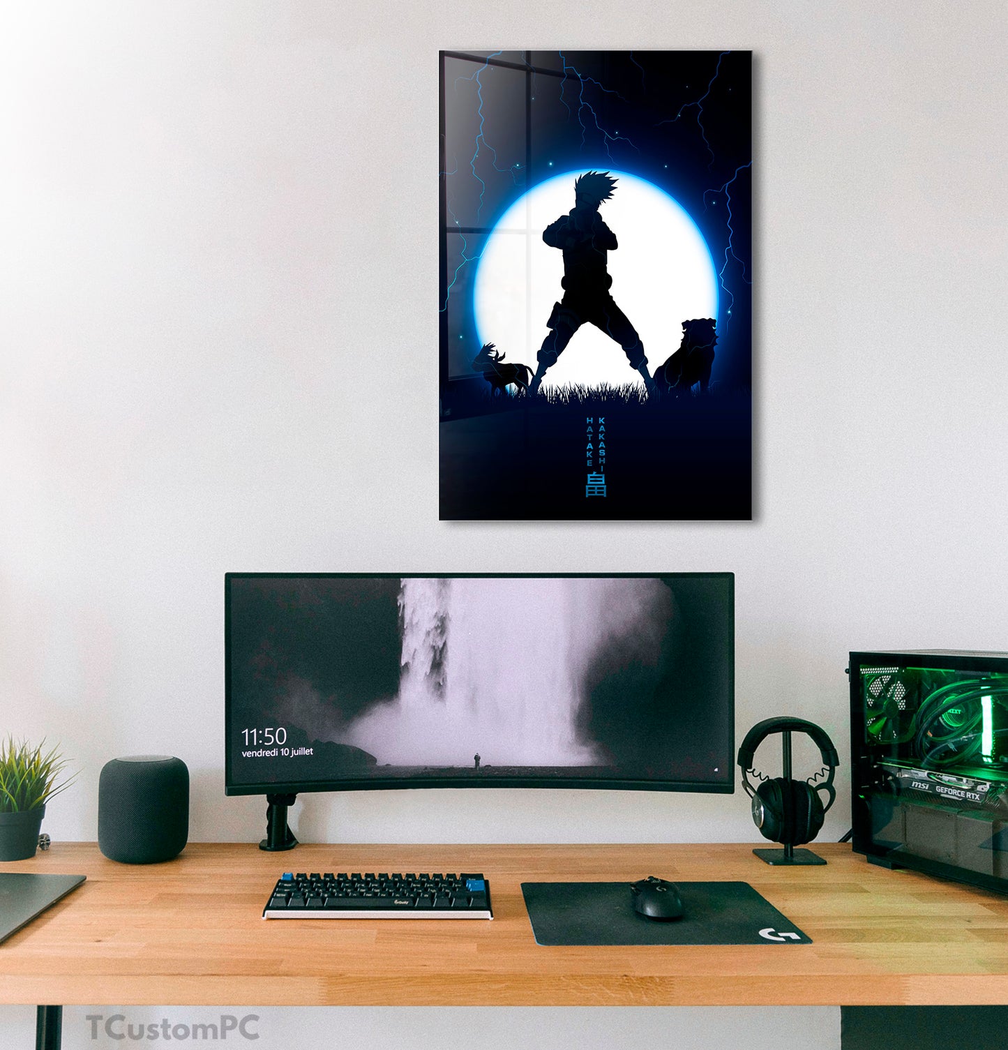 Cuadro Moon Kakashi