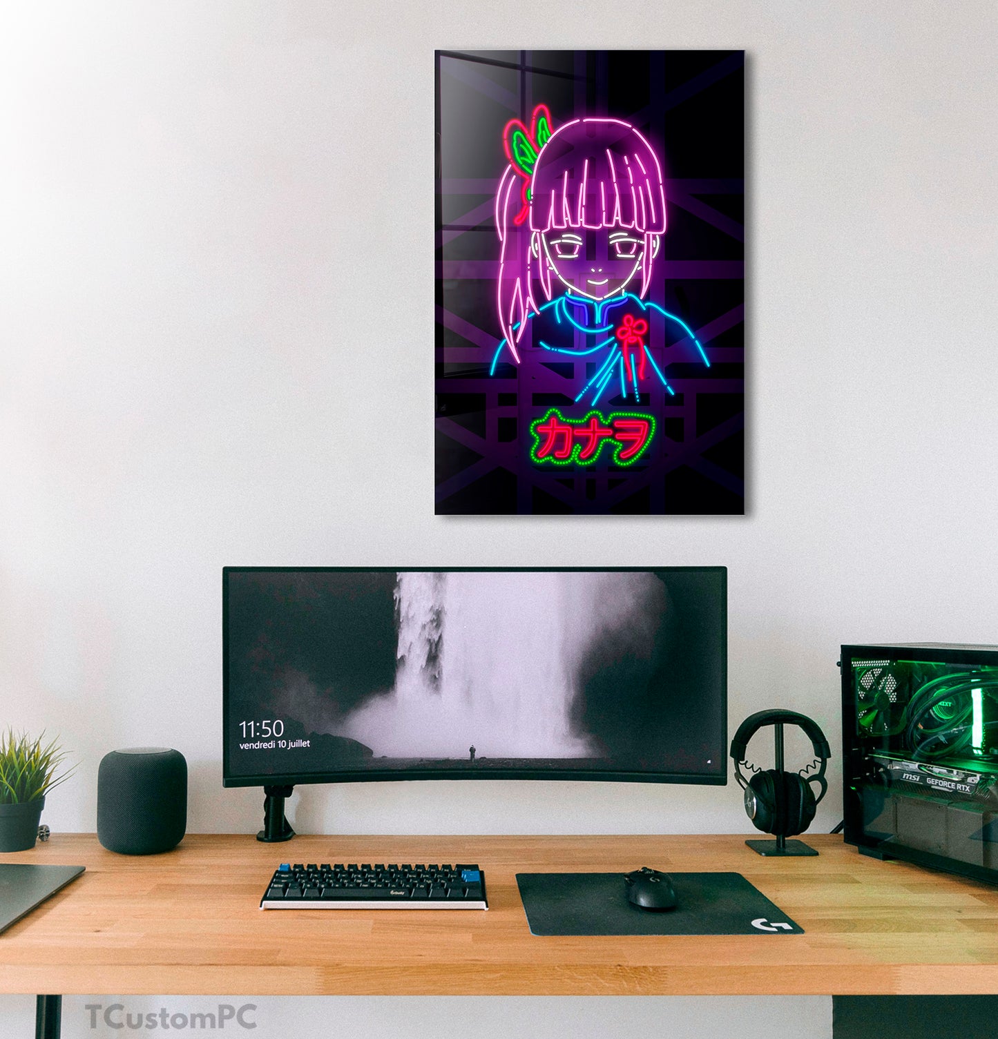 Cuadro Kanao Neon