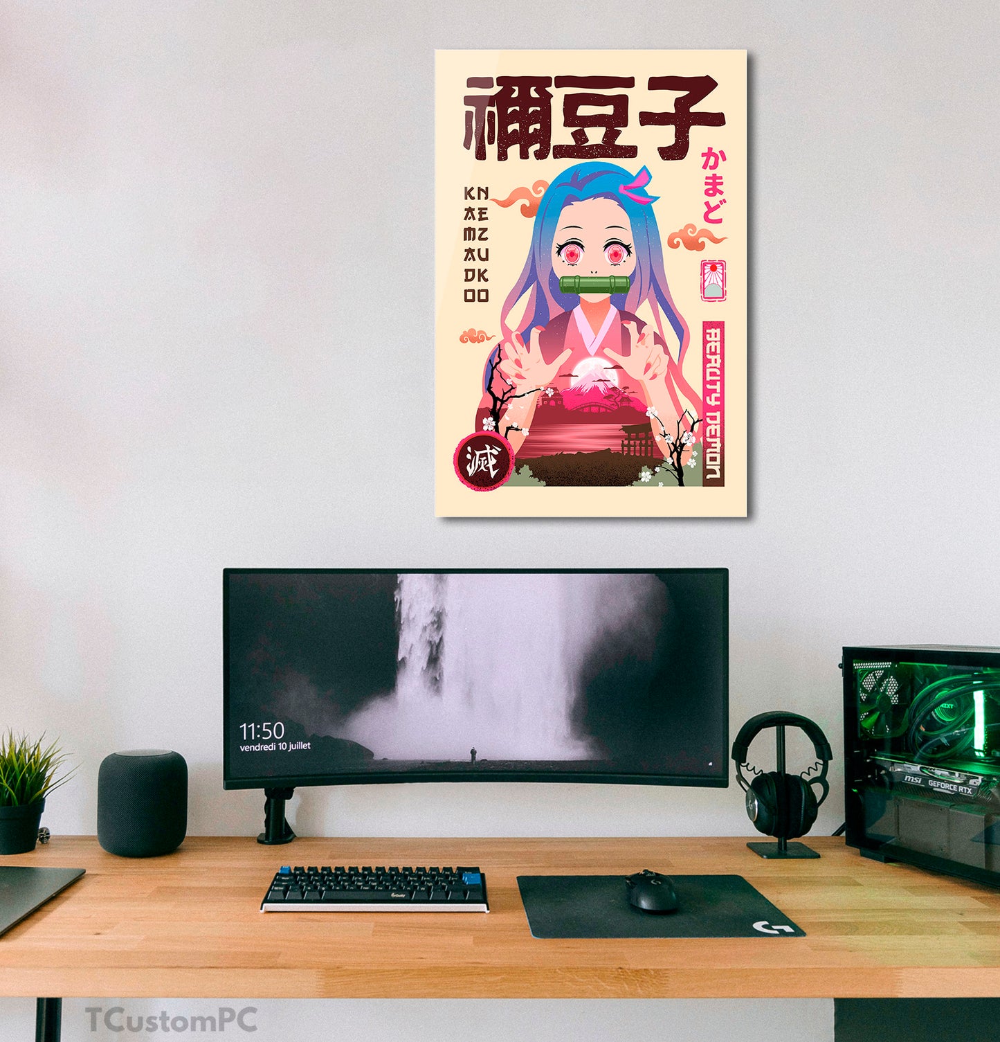 Cuadro de Kimetsu no Yaiba, Nezuko