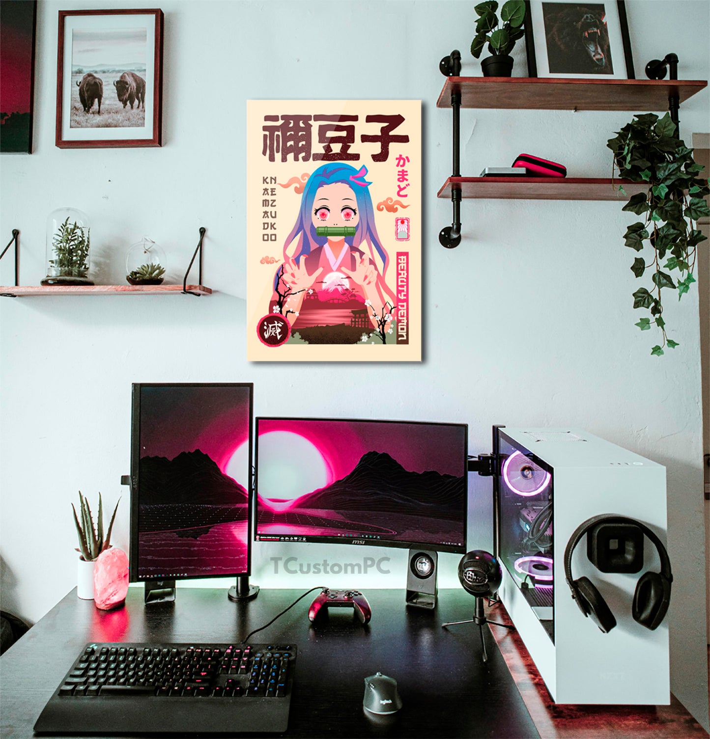 Cuadro de Kimetsu no Yaiba, Nezuko