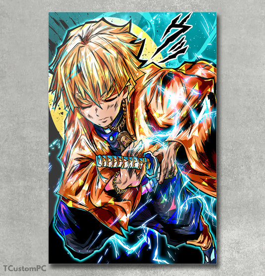 Cuadro de Kimetsu no Yaiba, Zenitsu