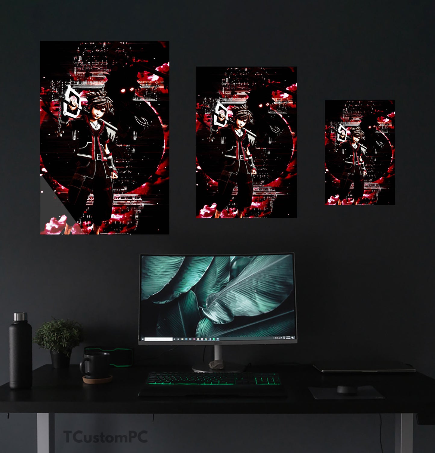 King and Shadows Sora painting
