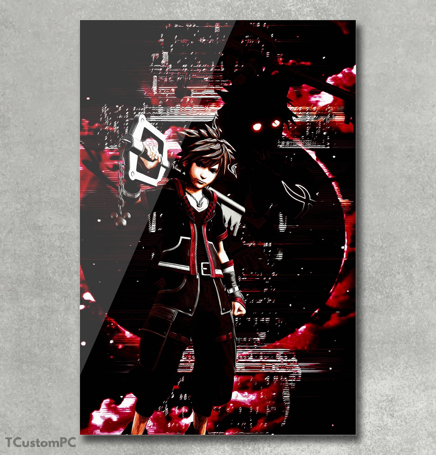 King and Shadows Sora painting