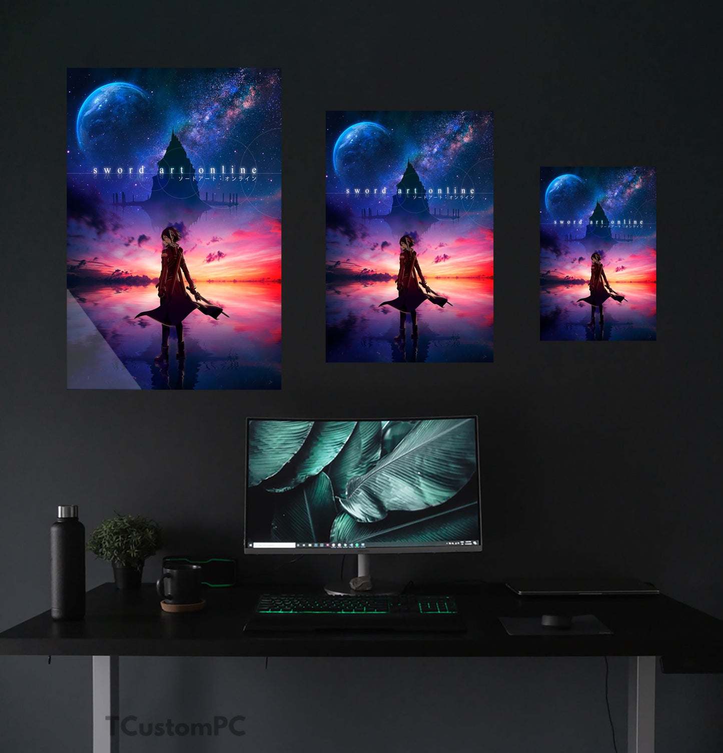 Kirito Anime Manipulation painting