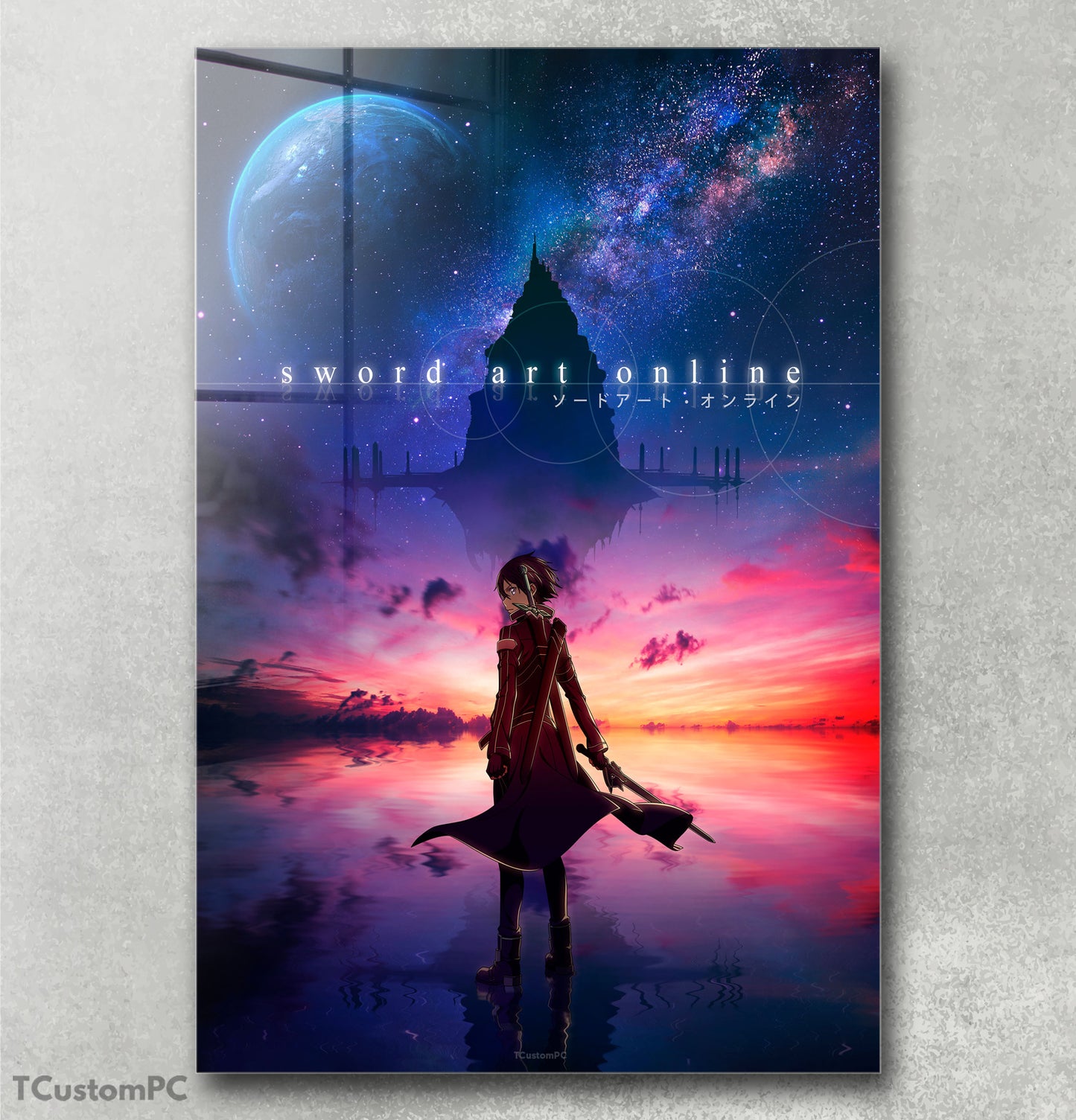 Kirito Anime Manipulation painting