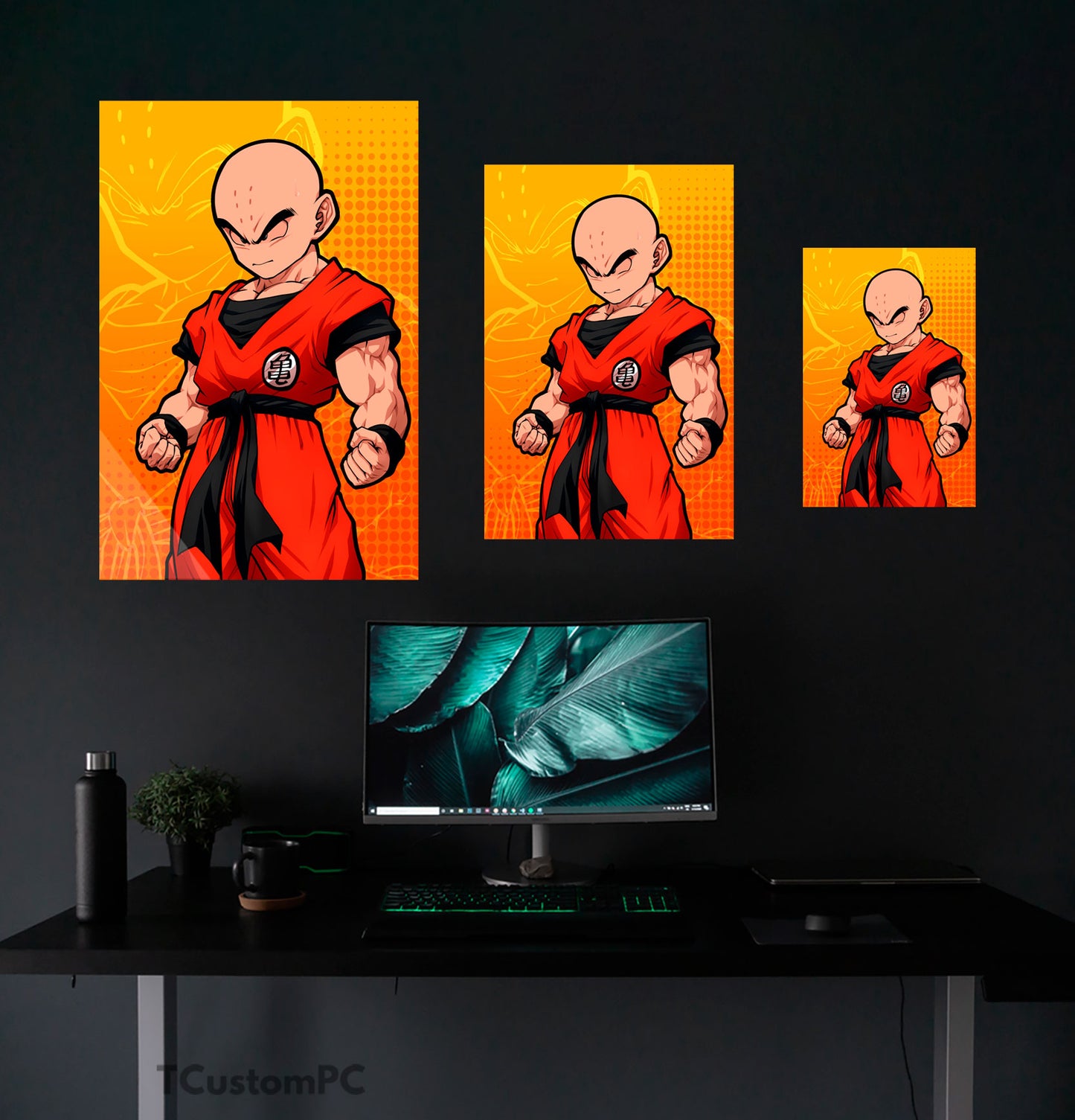 Cuadro Krillin Manga Style 2
