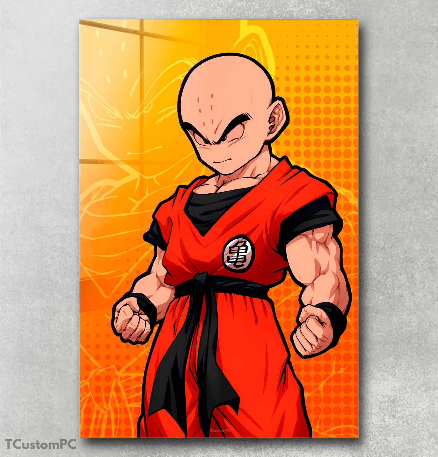 Cuadro Krillin Manga Style 2