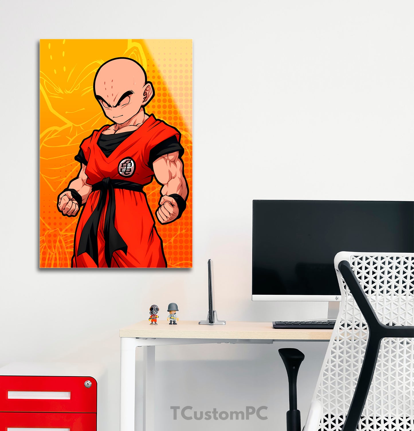 Cuadro Krillin Manga Style 2