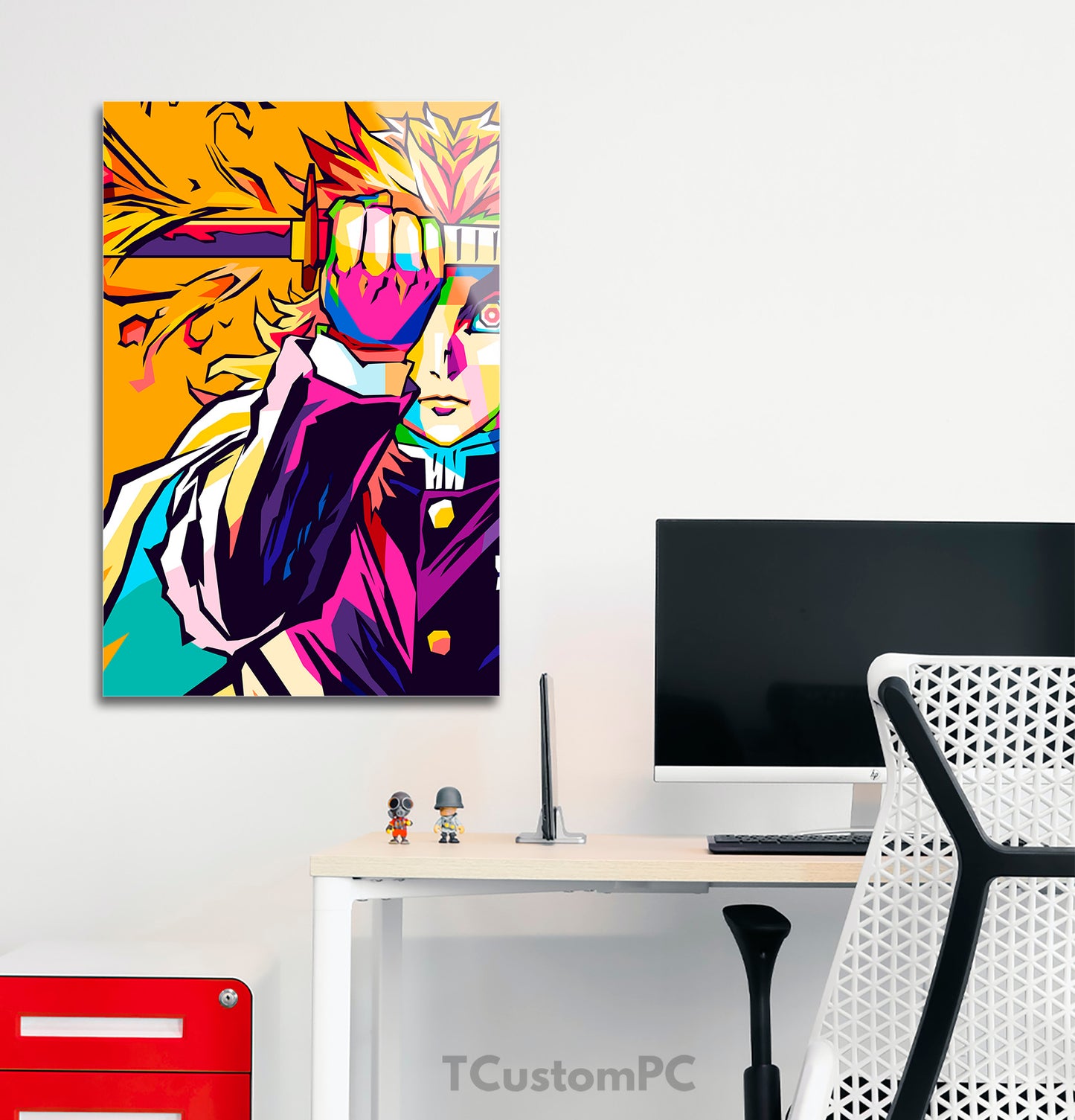 Kyojuro Rengoku painting