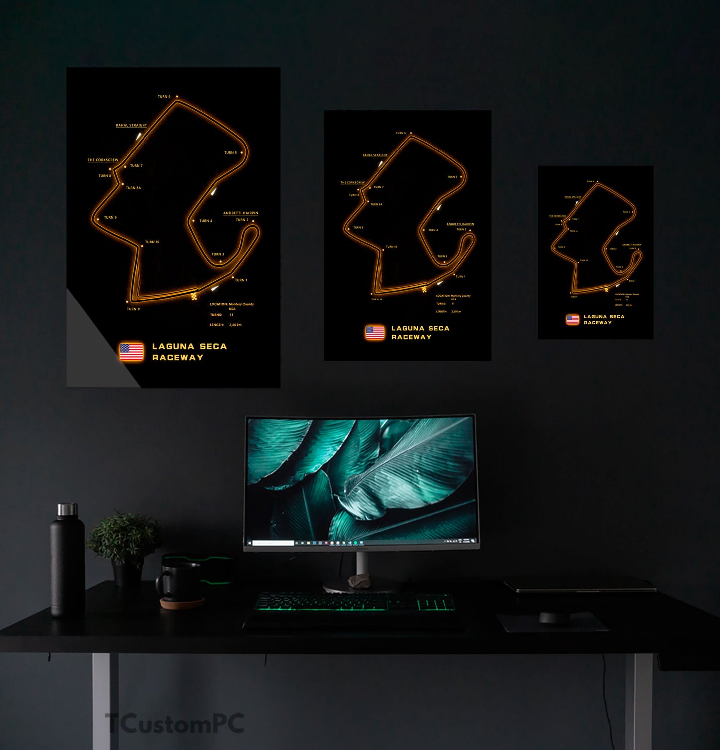 Cuadro Laguna Seca Circuit