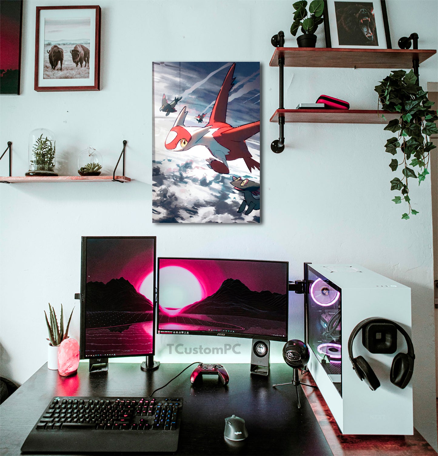 Cuadro Latias and dreepy