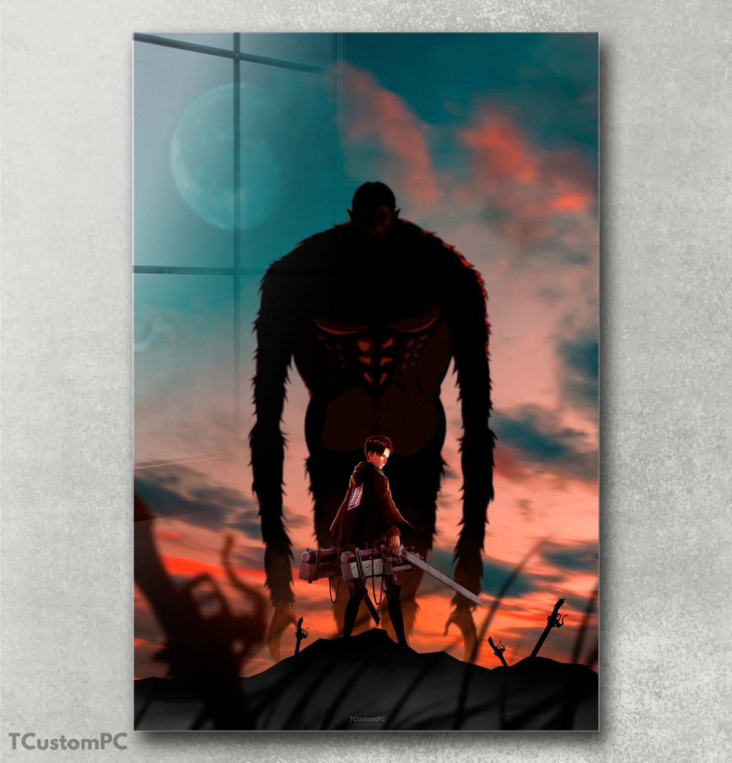 Cuadro Levi 2 Anime Manipulation