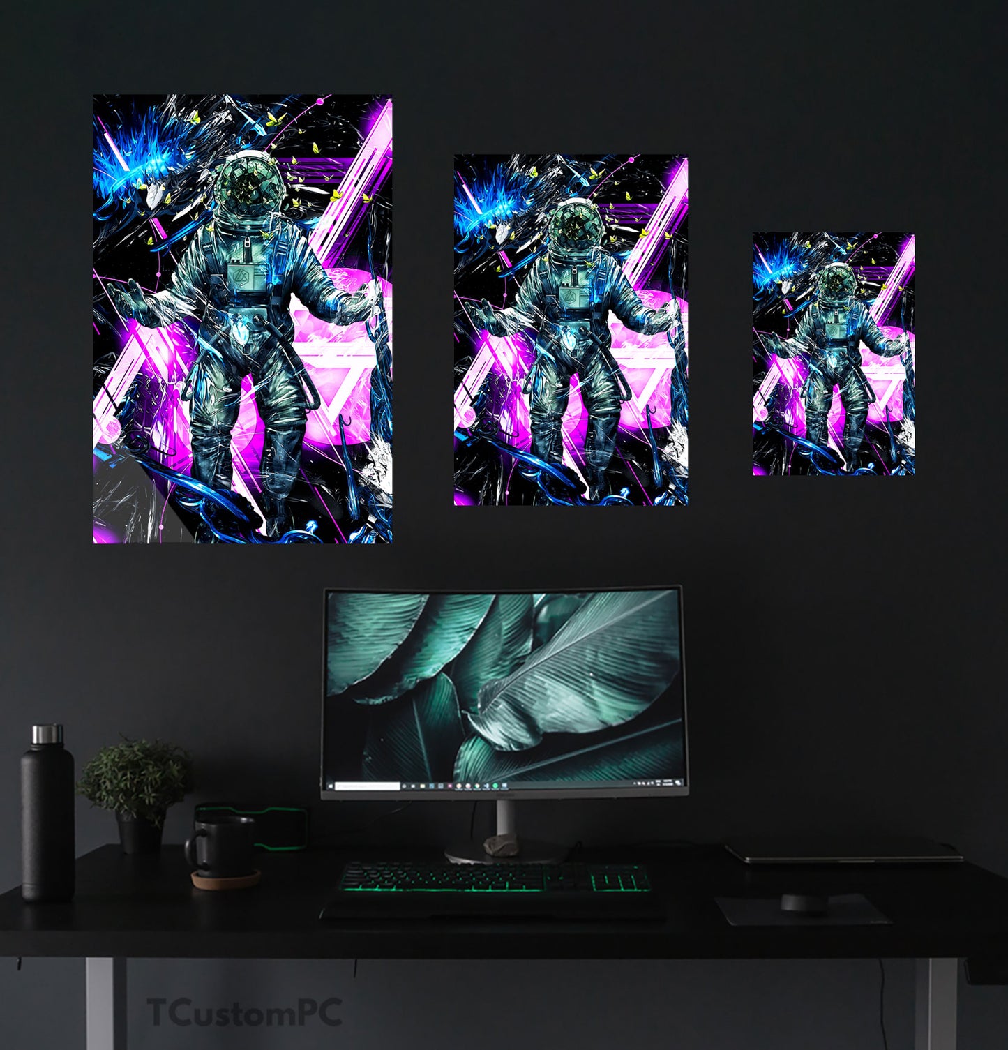 Lost Astronaut painting