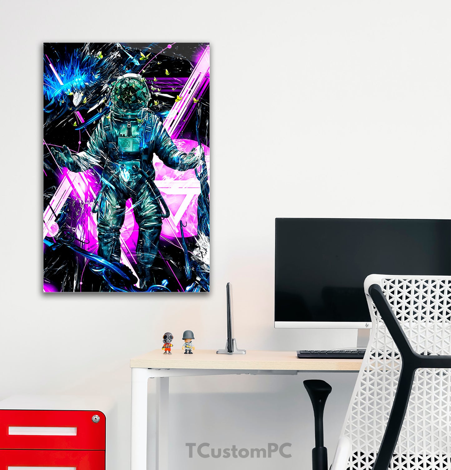 Lost Astronaut painting