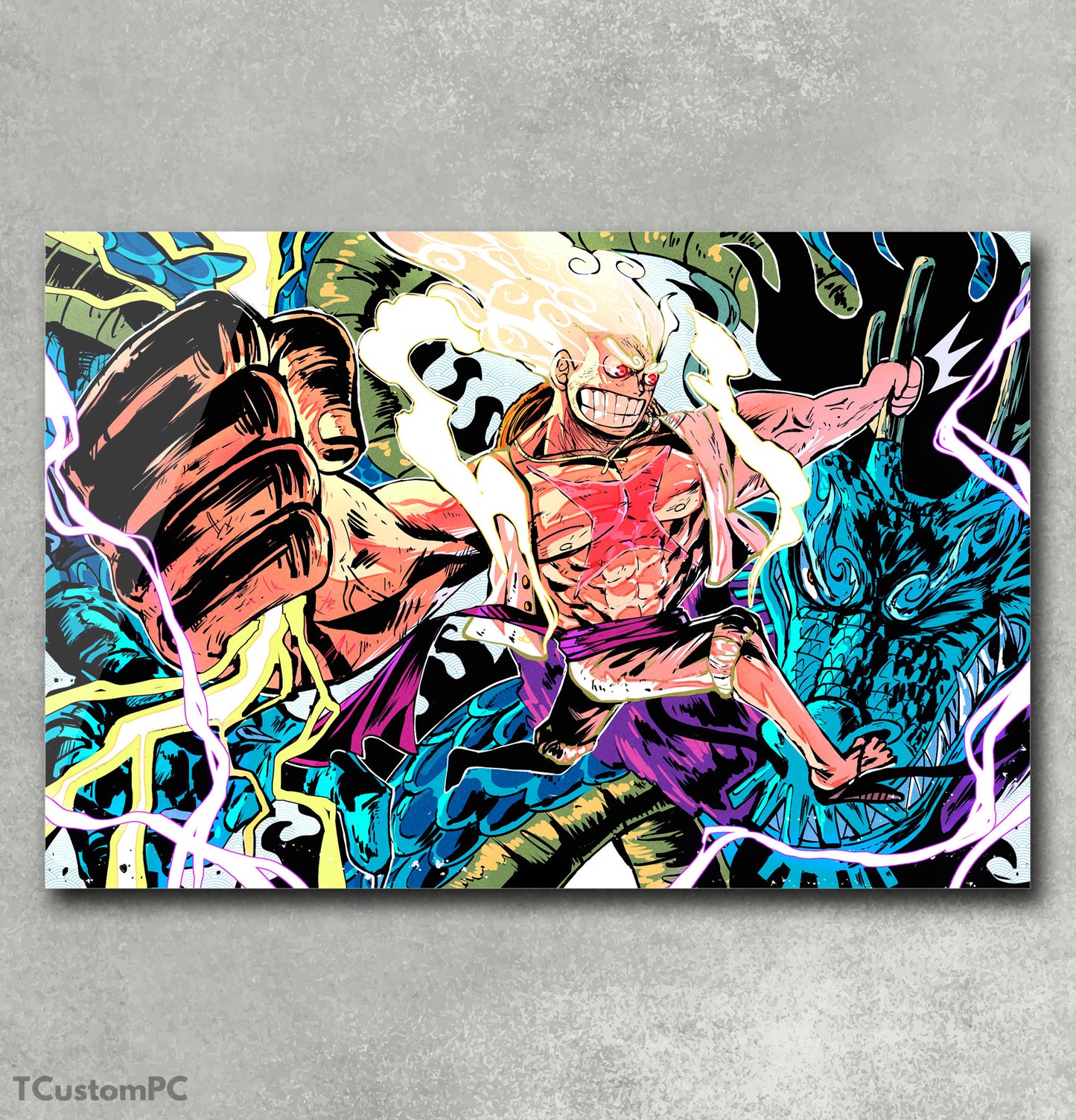 Cuadro Luffy G5 Big vs Kaido