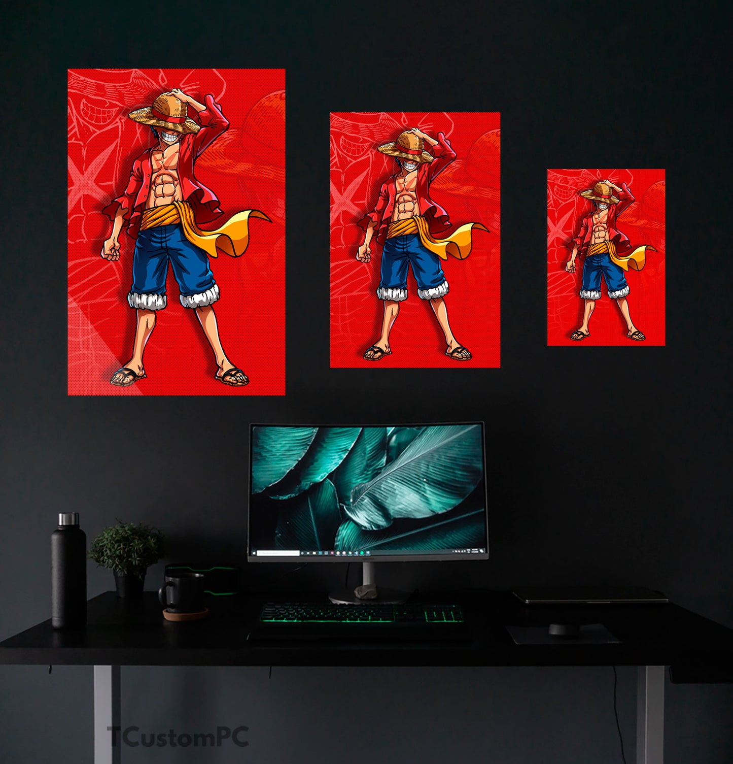 Pintura do Luffy Time Skip