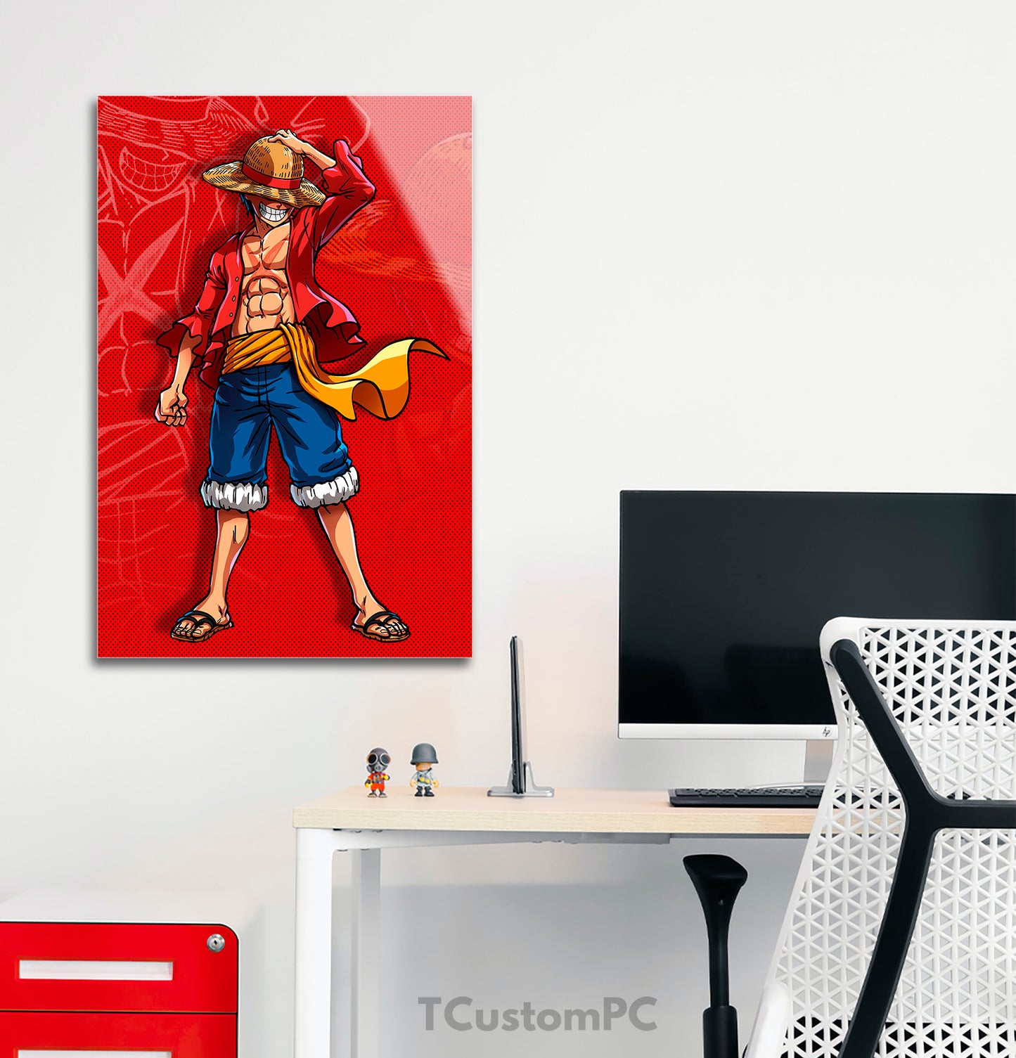 Pintura do Luffy Time Skip
