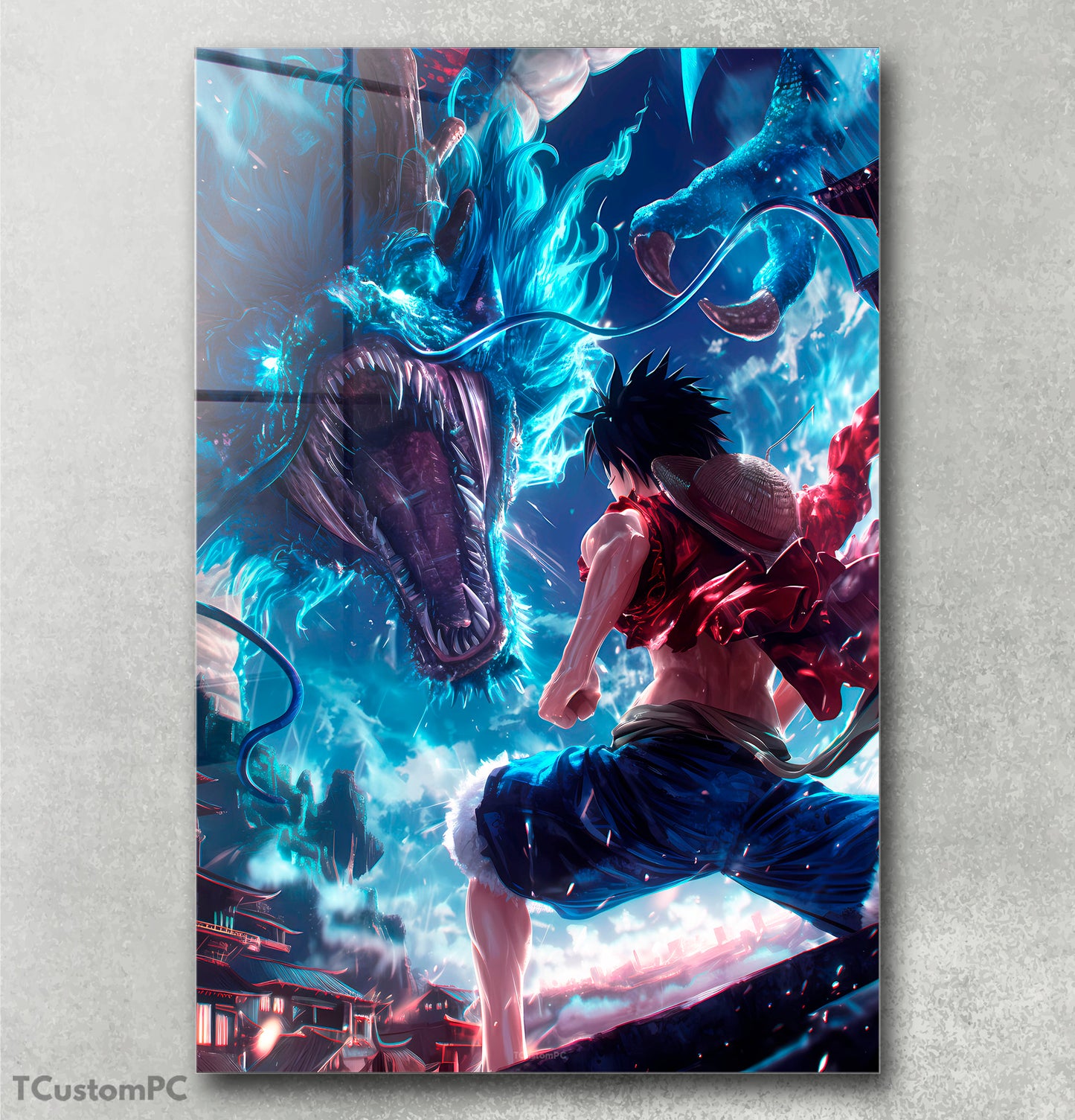Cuadro Luffy Vs Kaido