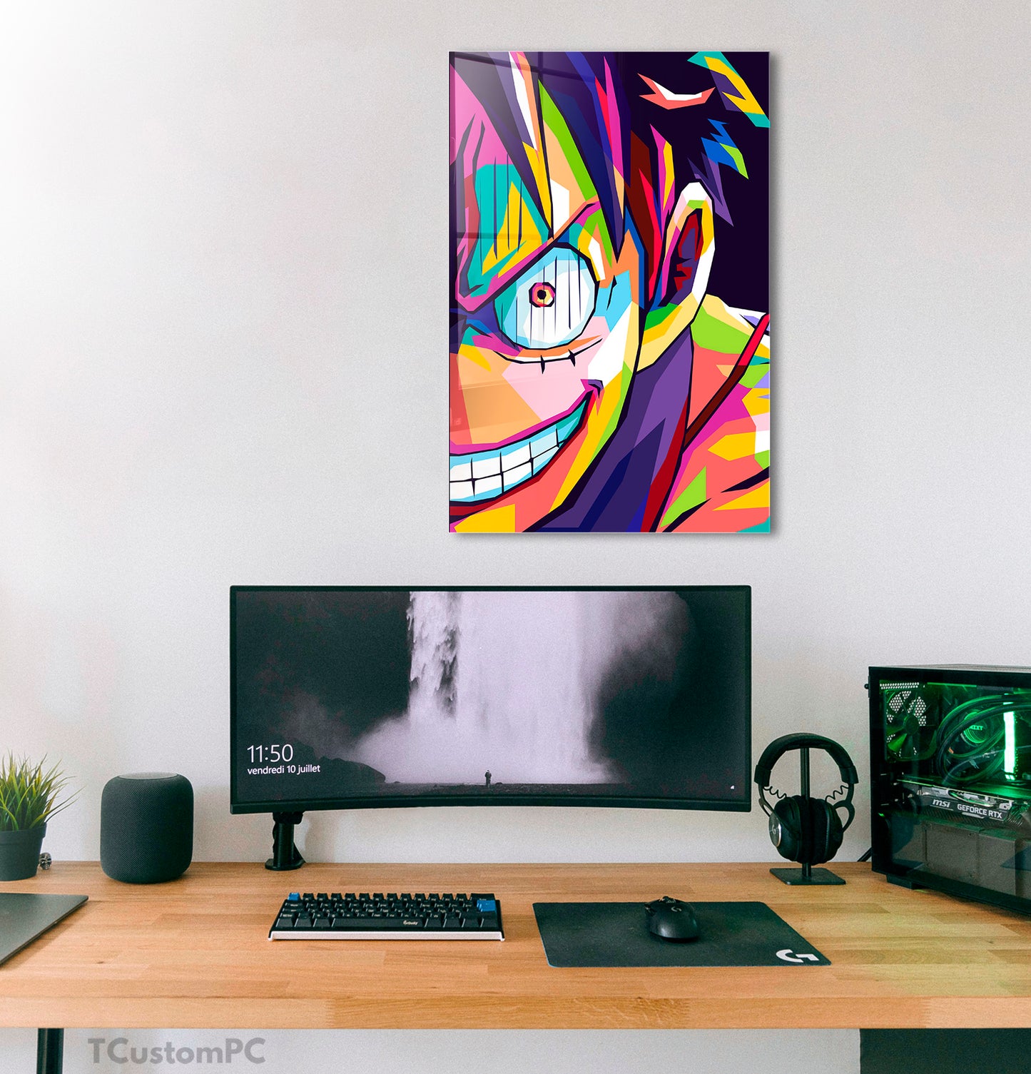 Cuadro Luffy Zoro 2 Colorfull