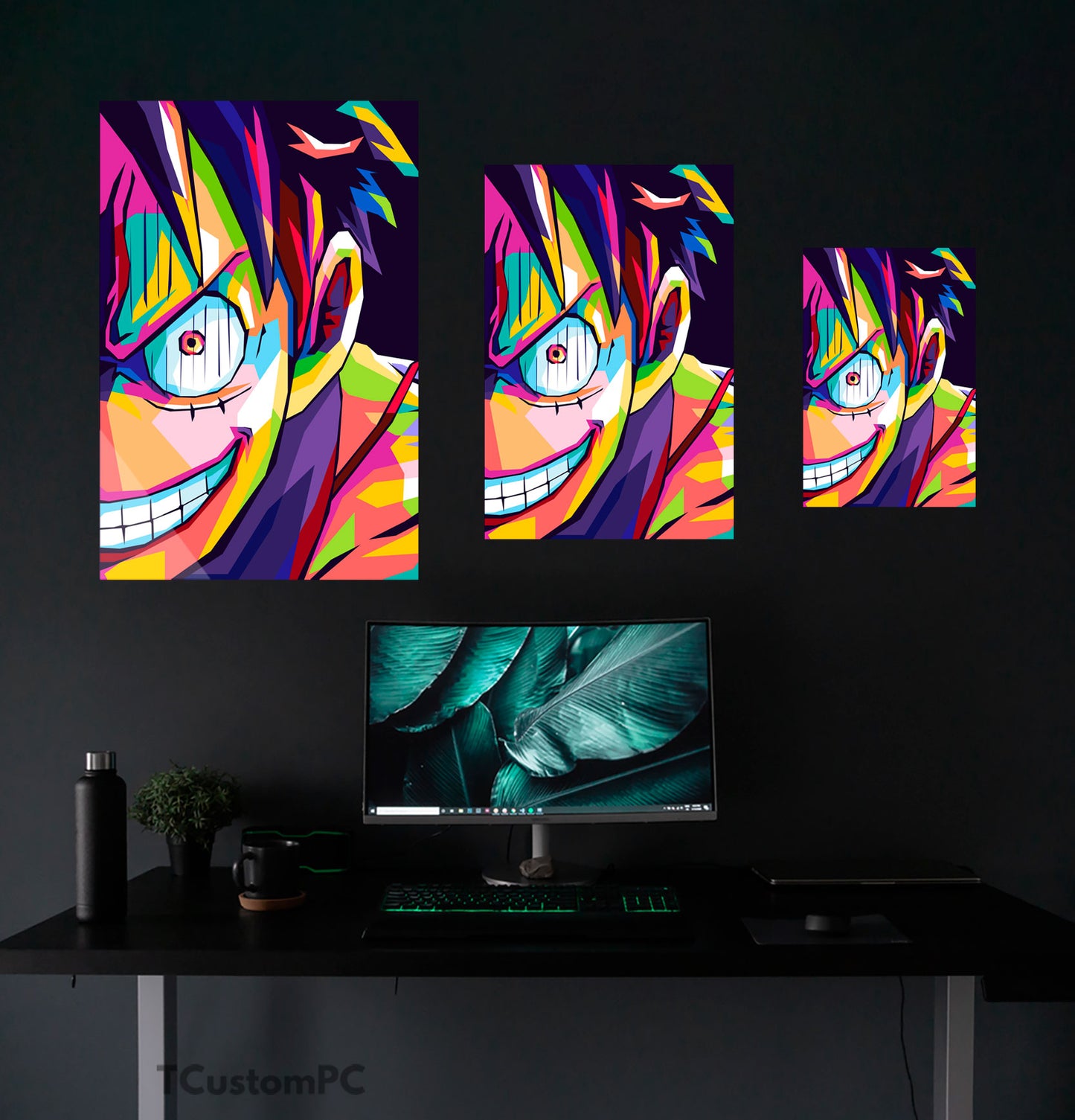 Cuadro Luffy Zoro 2 Colorfull