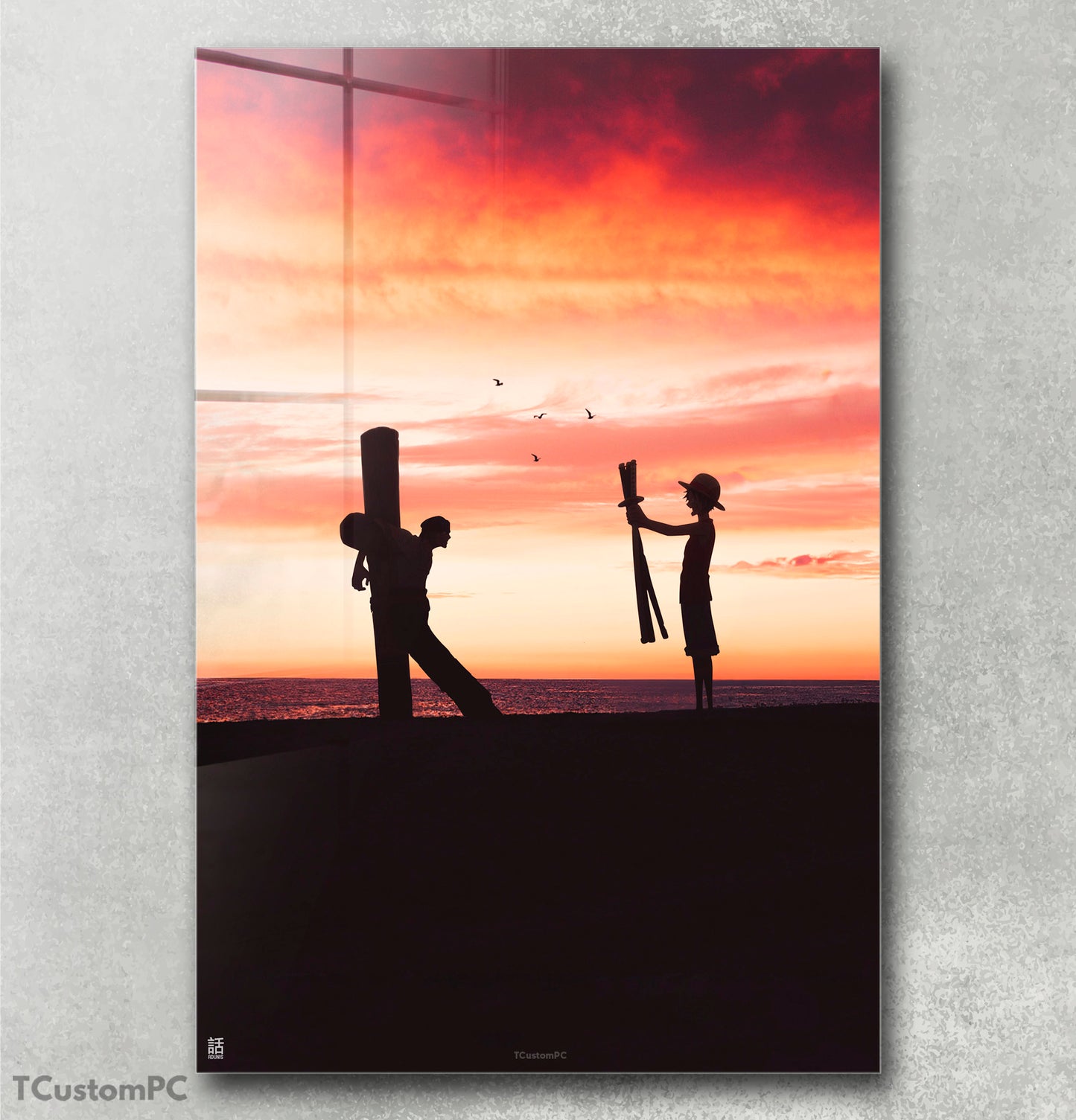 Cuadro Luffy & Zoro AD