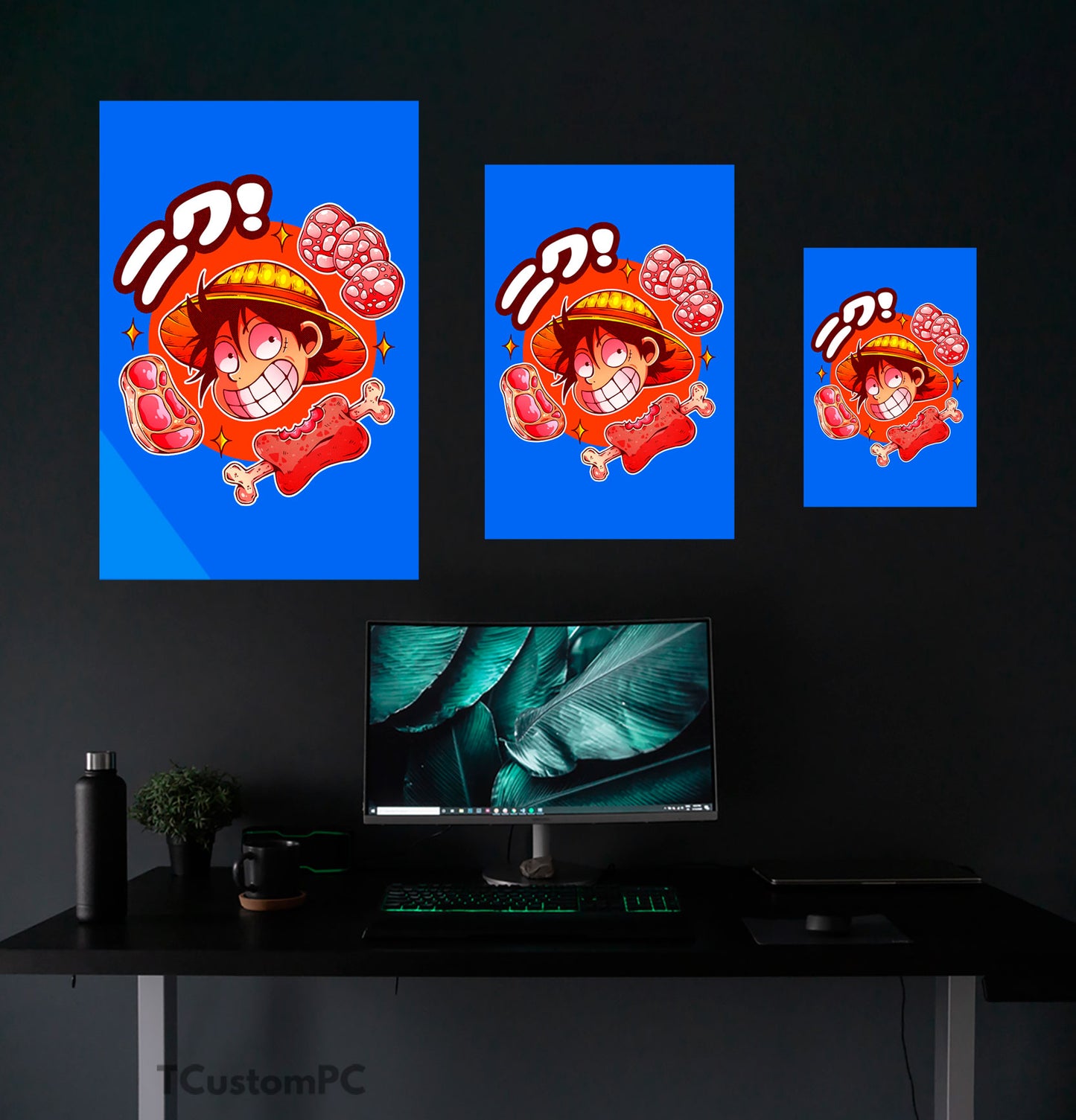 Pintura de CARNE, Luffy