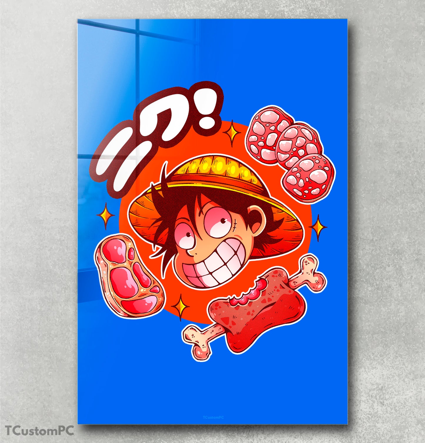 Pintura de CARNE, Luffy