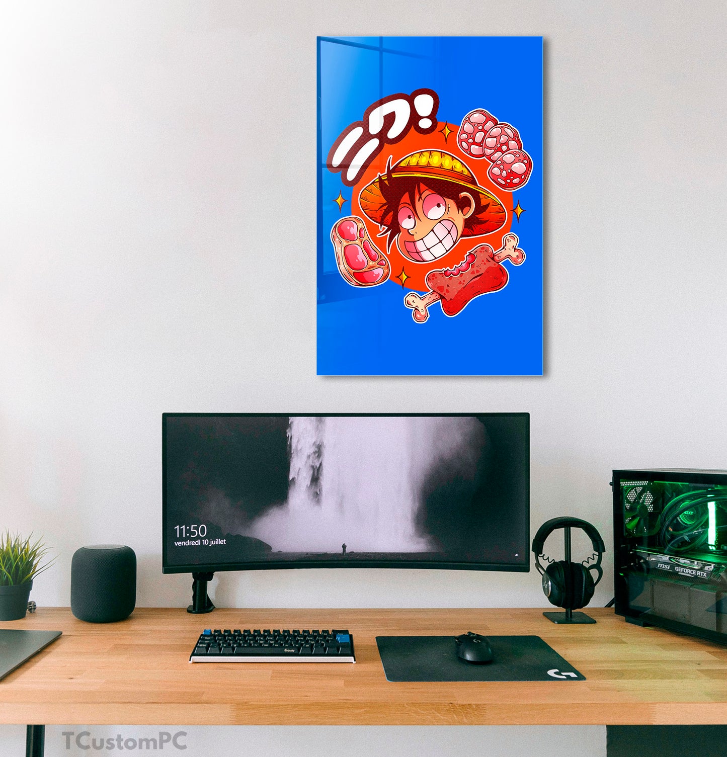 Pintura de CARNE, Luffy