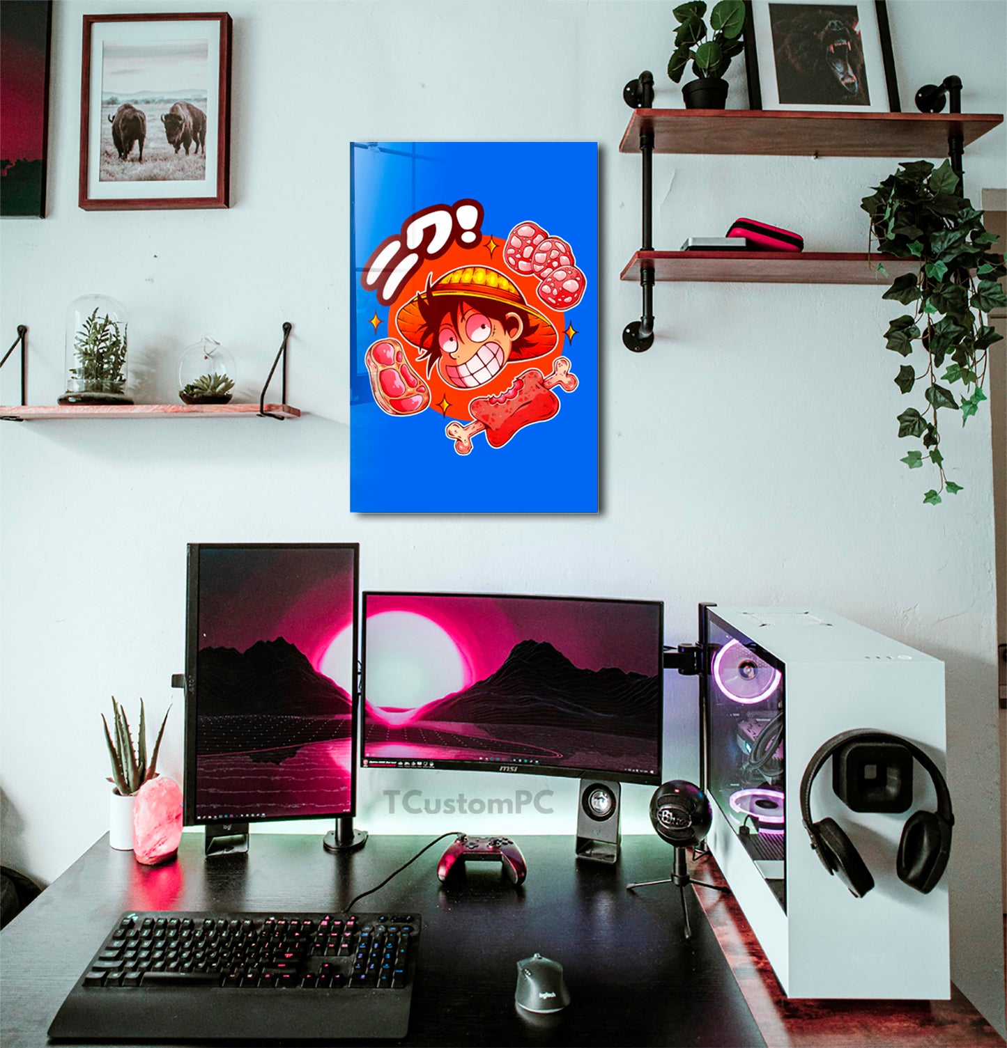 Pintura de CARNE, Luffy