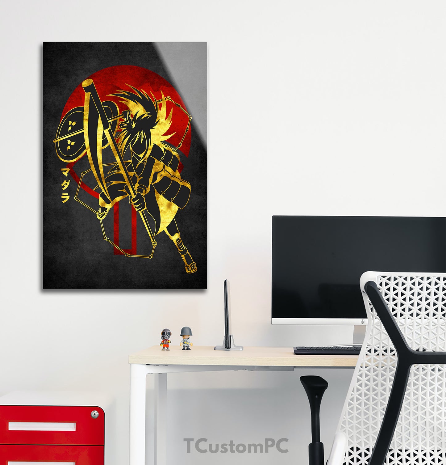 Madara Red Golden painting