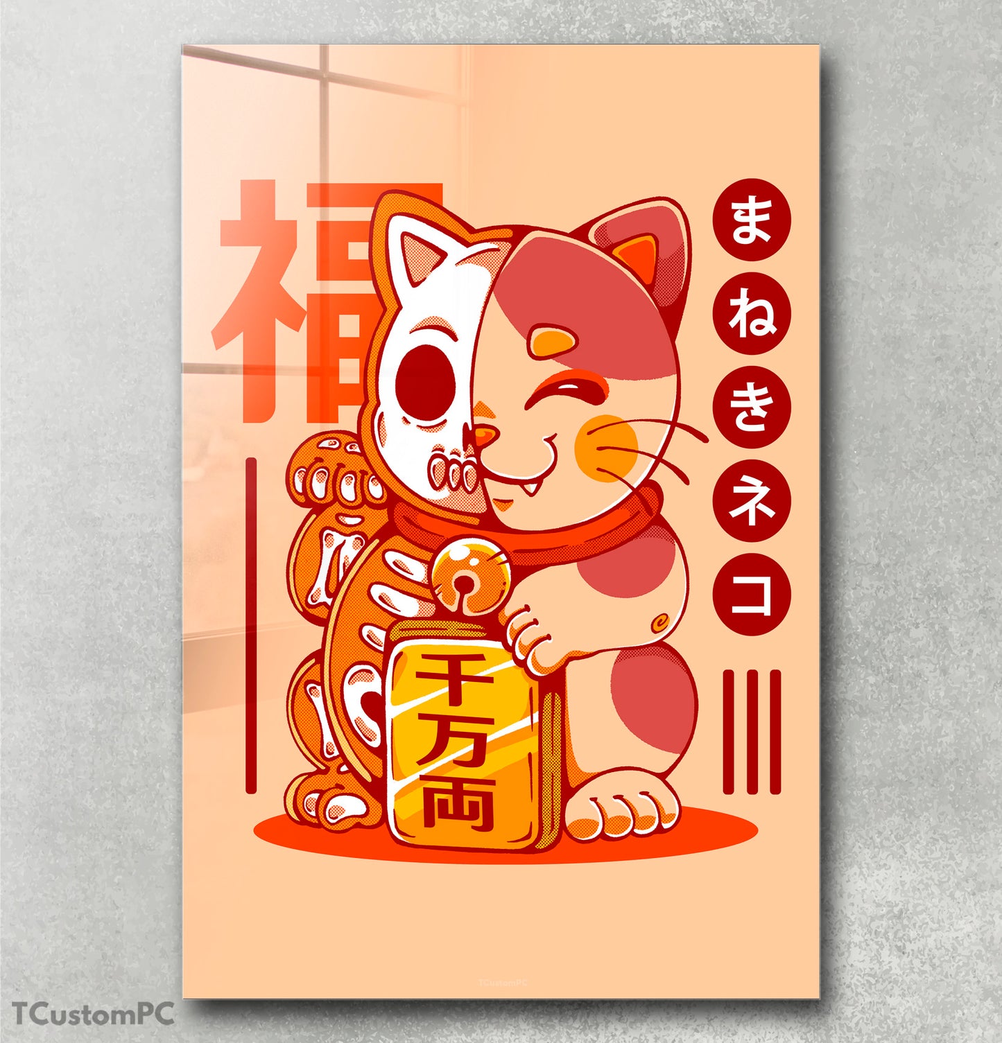 Pintura de Maneki Nego