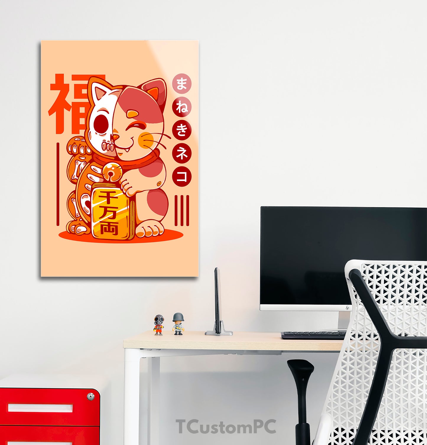 Pintura de Maneki Nego