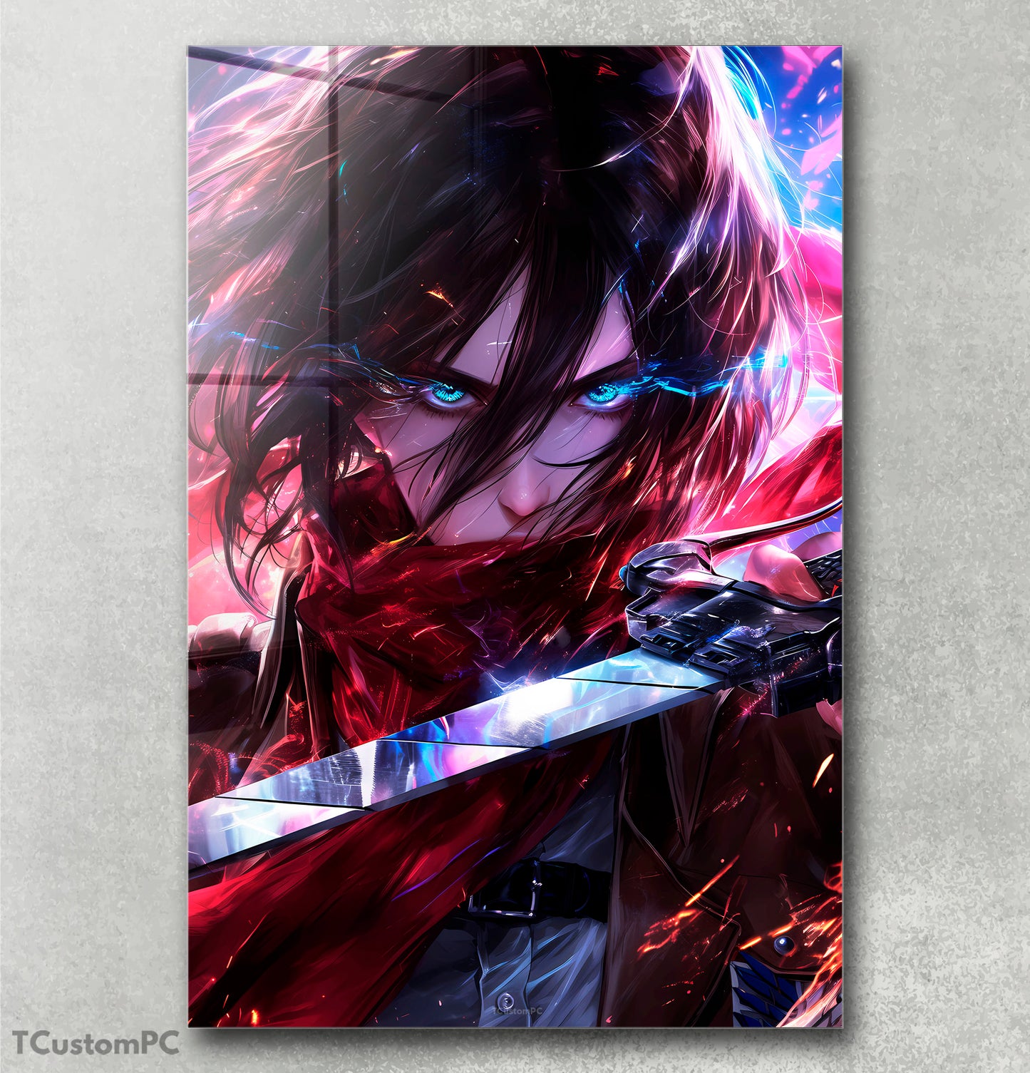 Cuadro Mikasa Ackerman