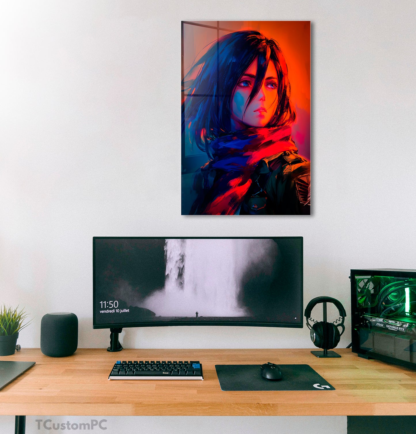 Cuadro Mikasa Paint