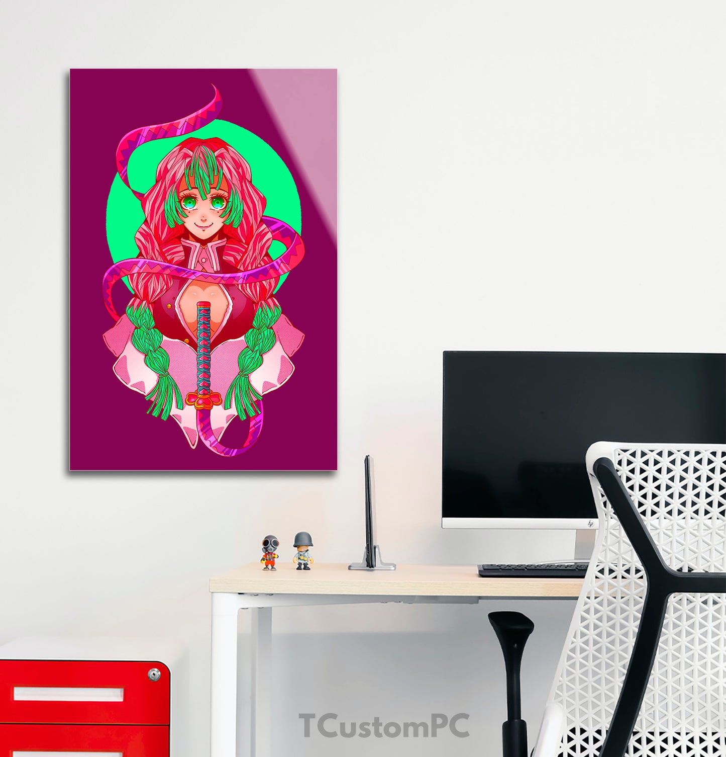 Mitsuri Kanroji painting