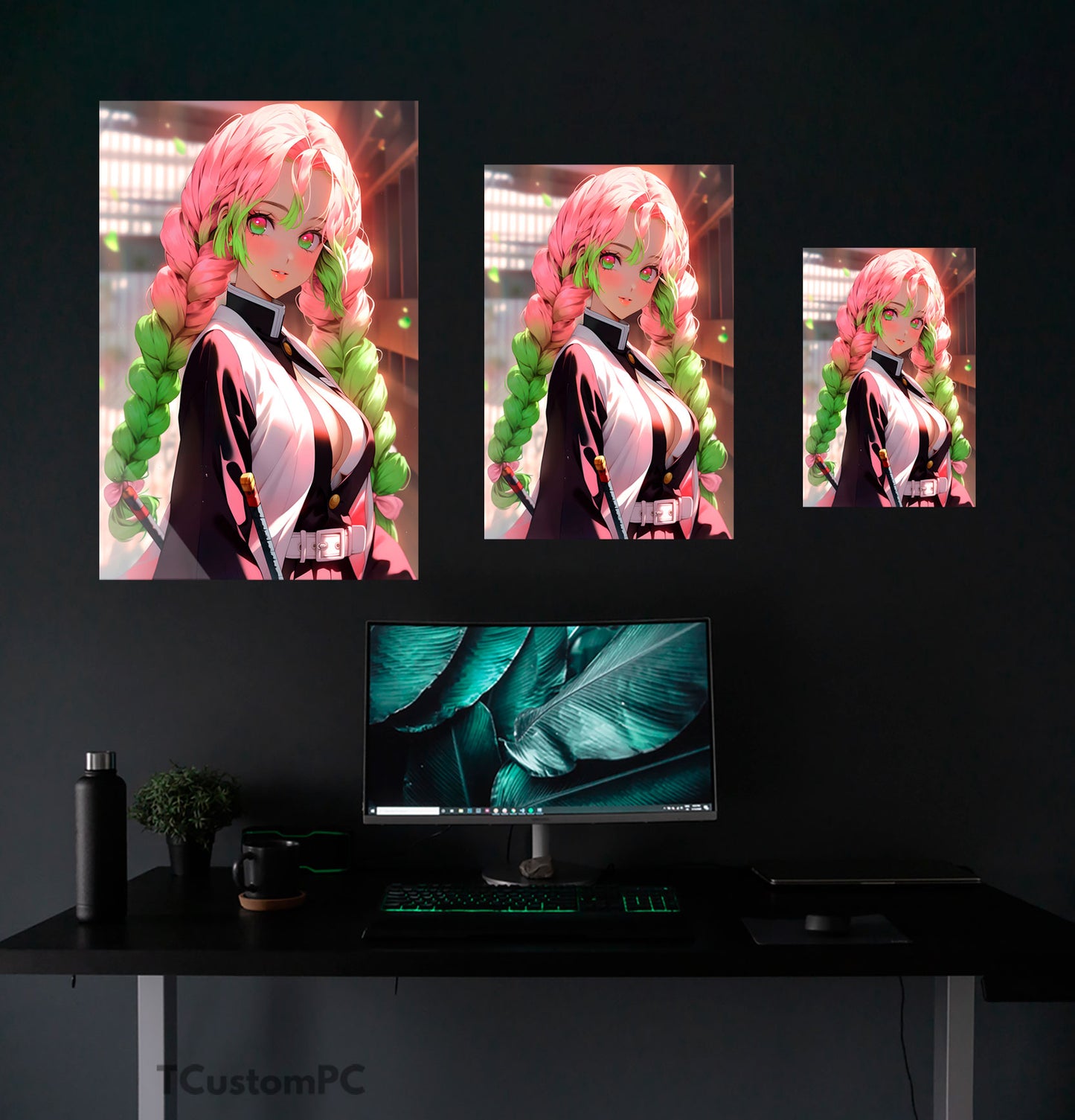 Pintura de Mitsuri Kimetsu No Yaiba