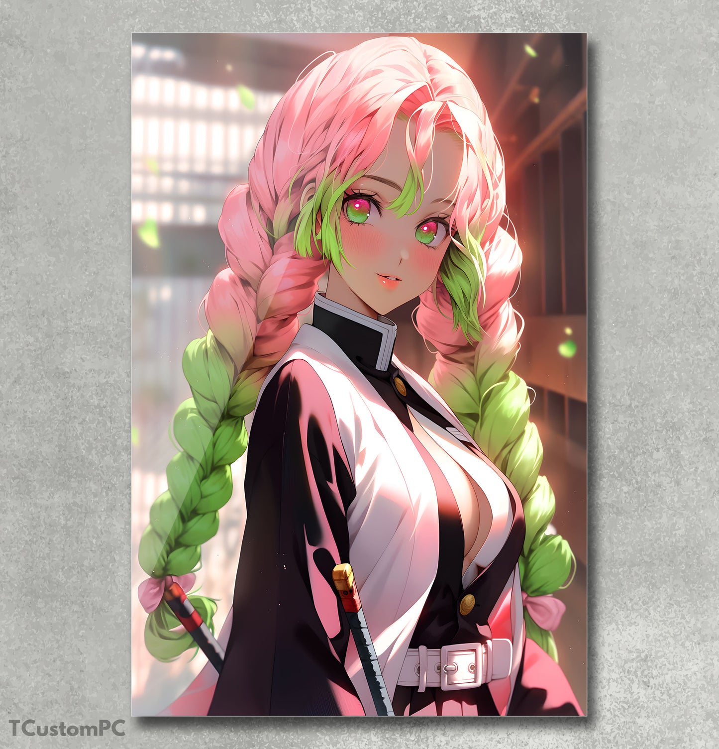 Pintura de Mitsuri Kimetsu No Yaiba