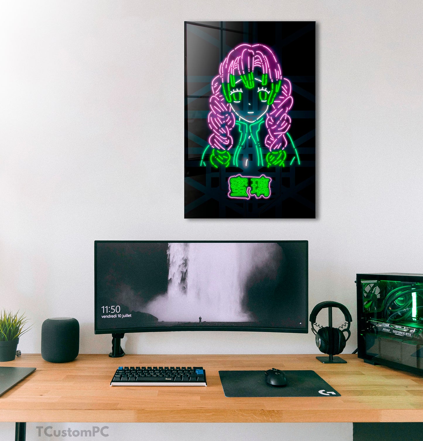 Cuadro Mitsuri Neon