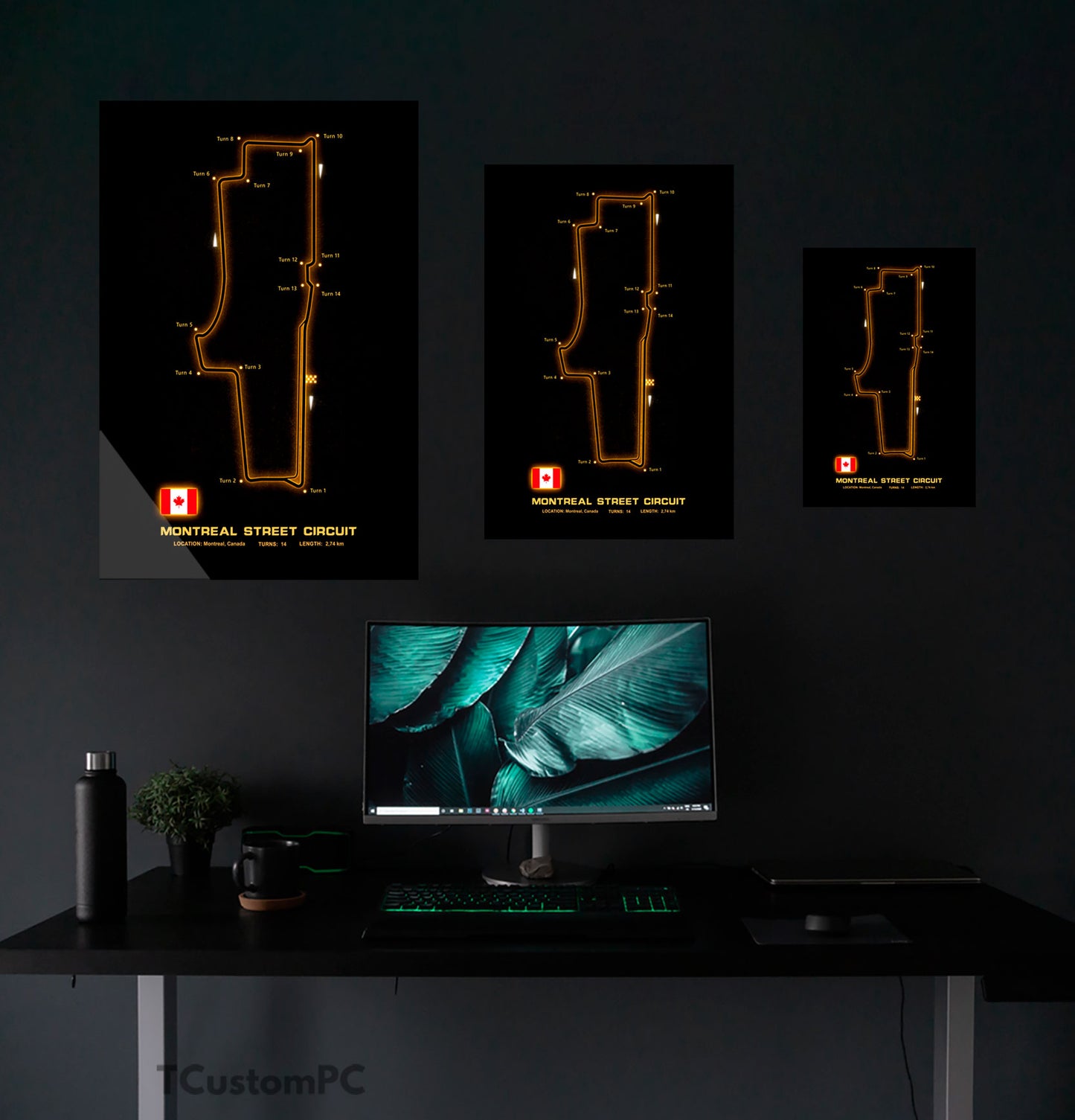 Cuadro Montreal Street Circuit Circuit