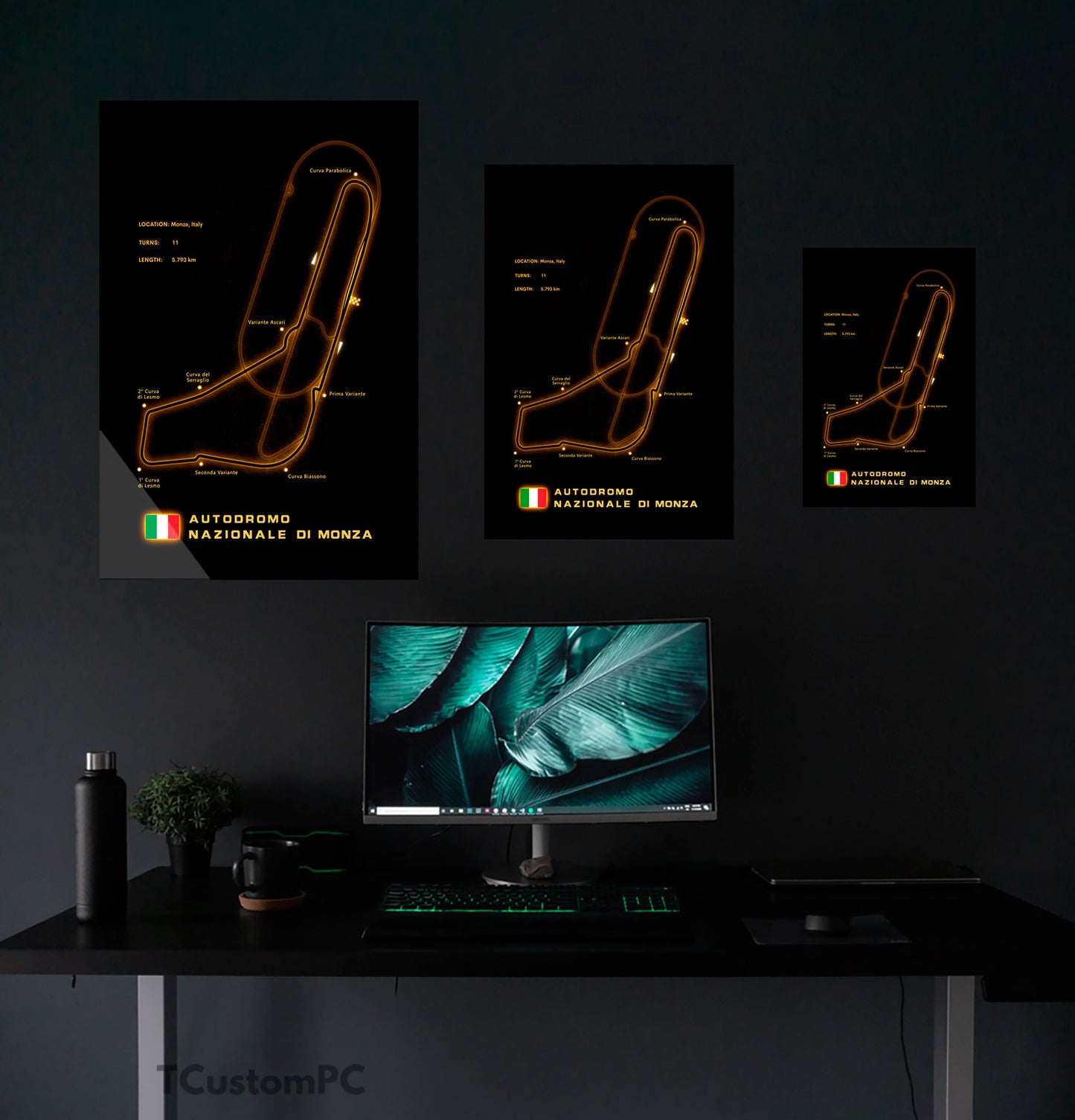 Cuadro Monza Circuit Circuit